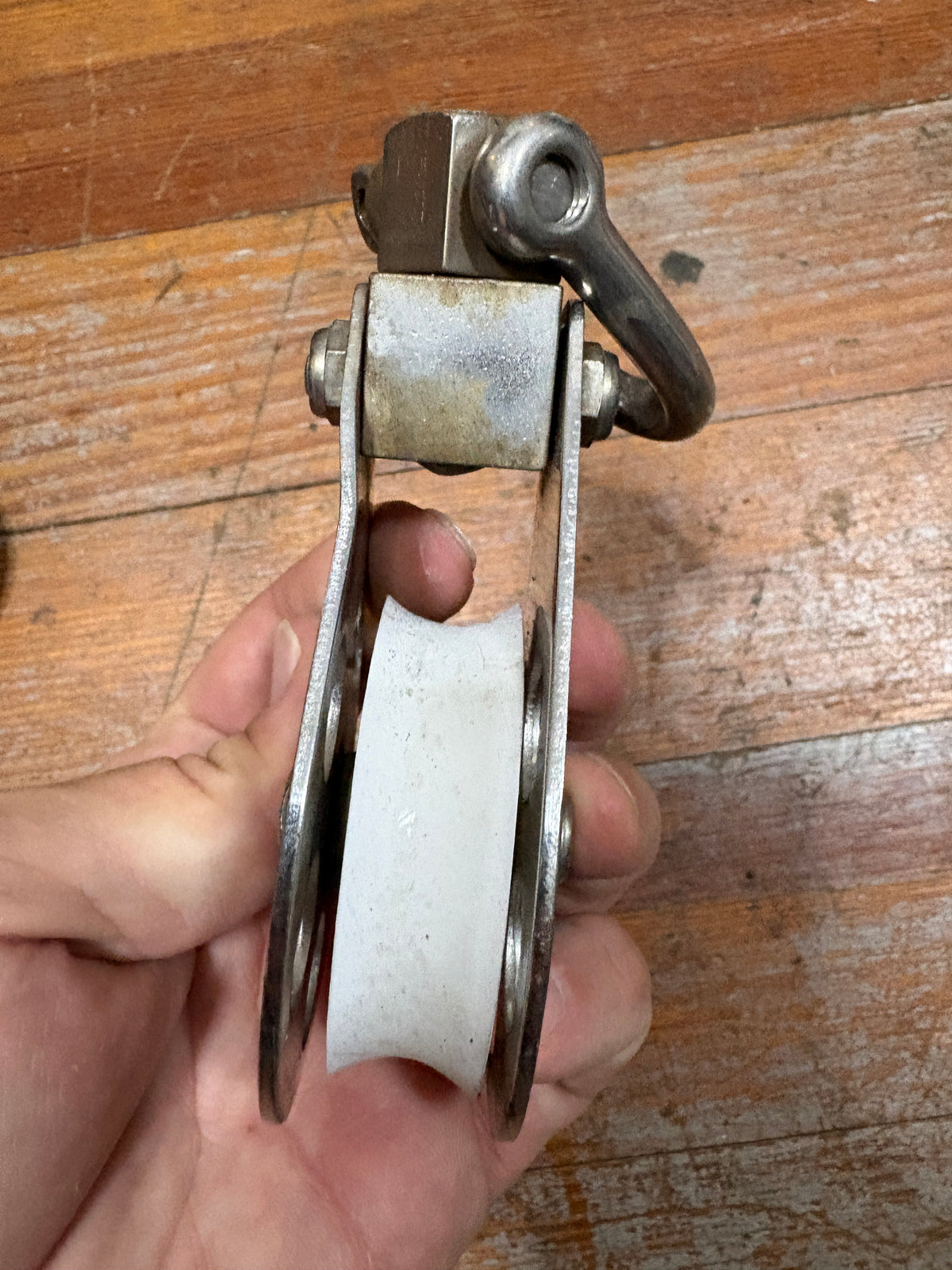 Schaefer Single Swivel Block 2" Sheave 1/2" Line PAIR