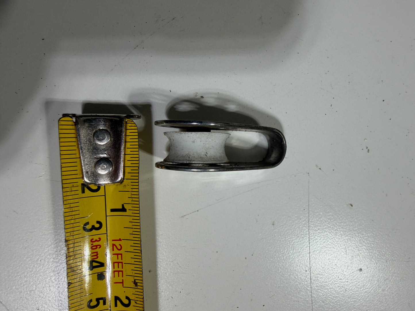 Micro Schaefer 3/4" Single Sheaved Fixed Block - 3/16" Line