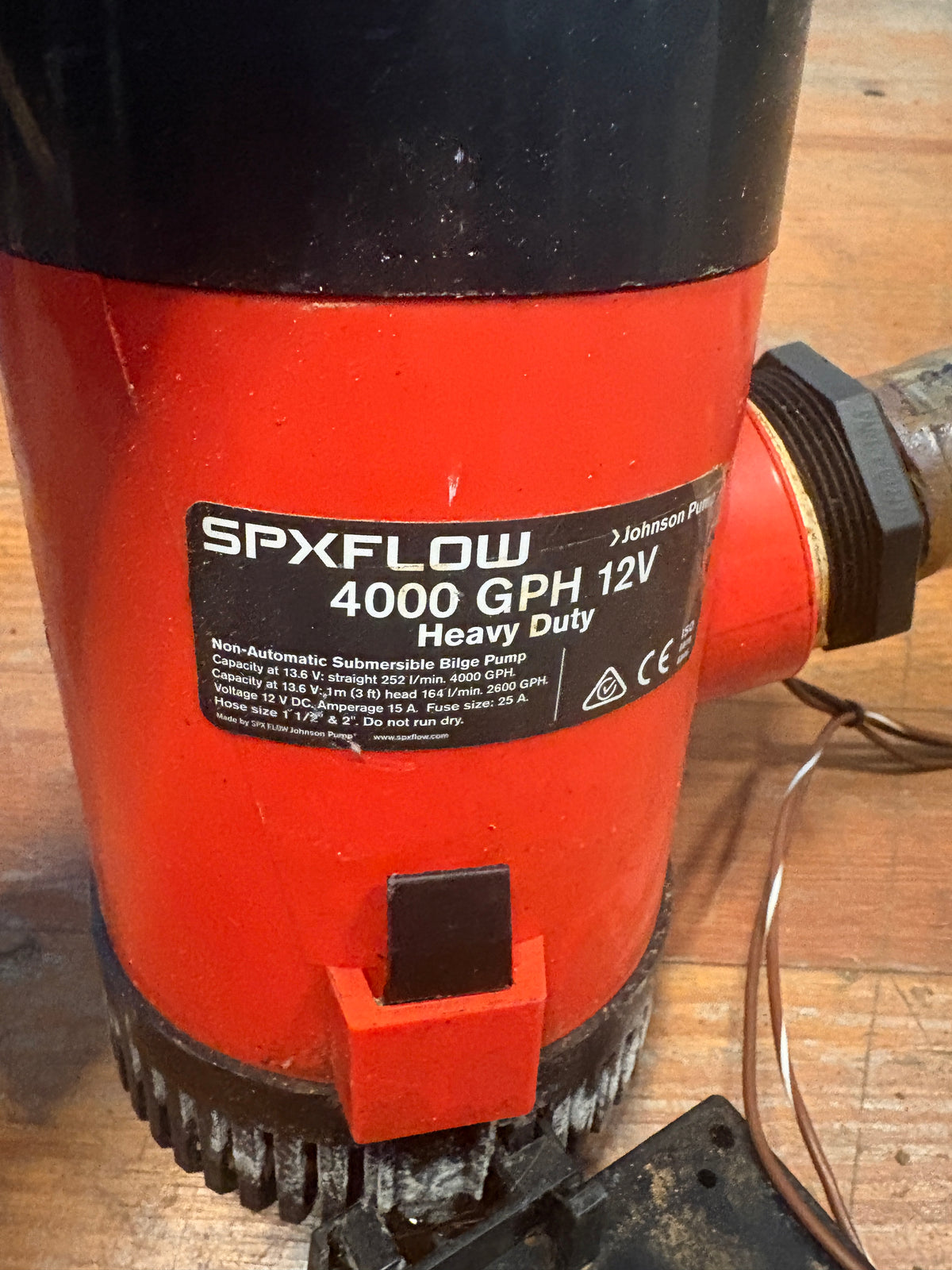 Johnson SPXFLOW 4000 GPH 12V