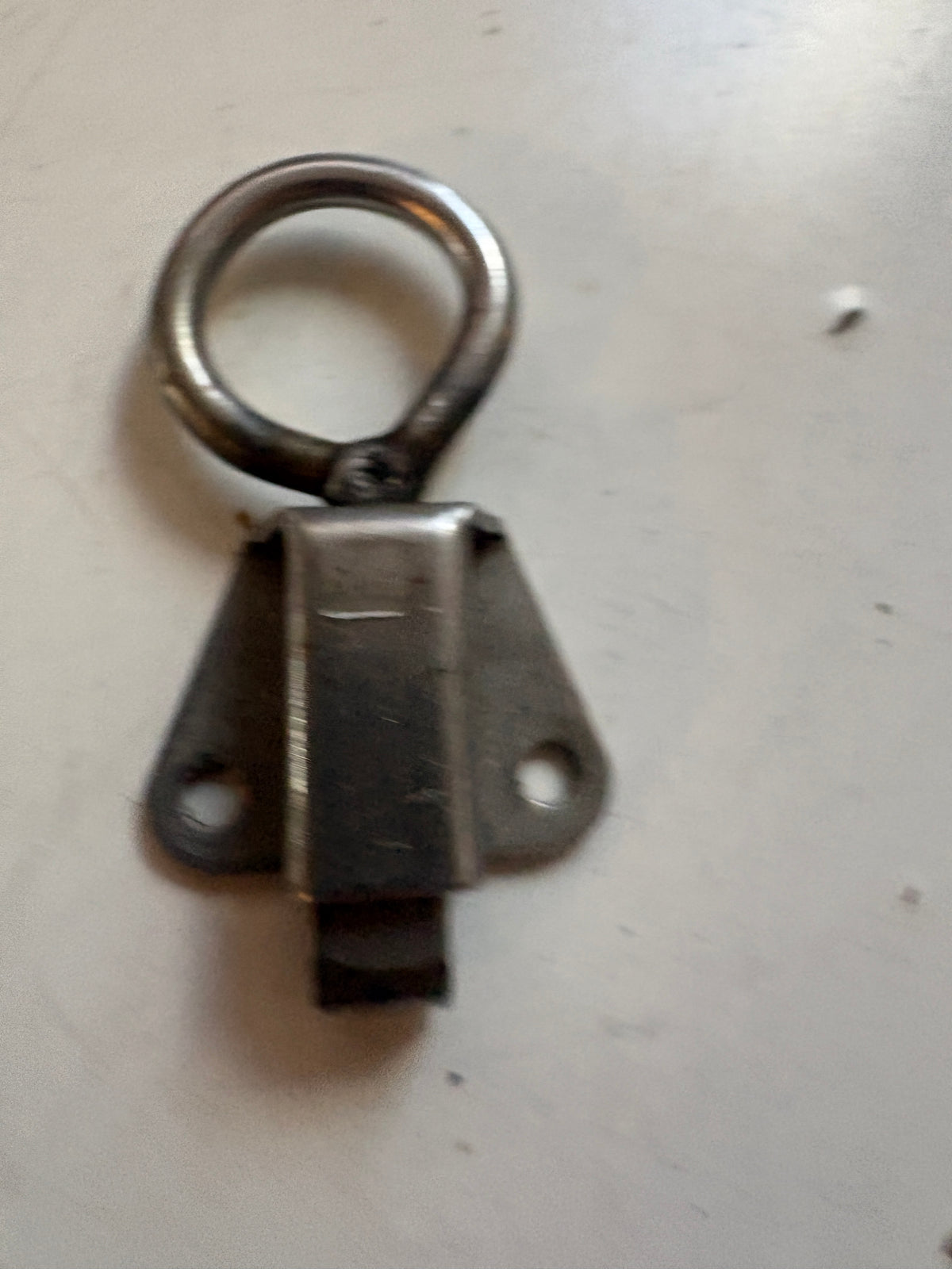 Spring Loaded Pull Ring Bolt Latch