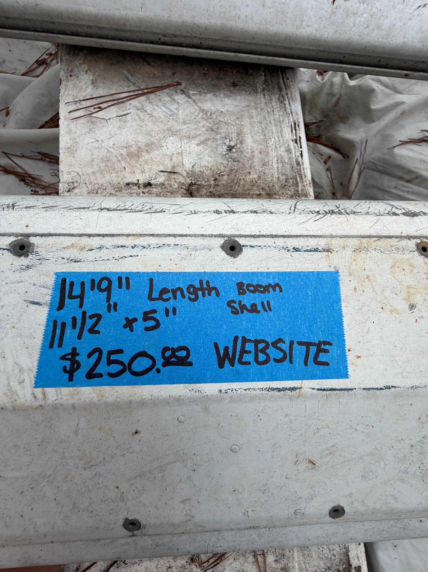 14'9" Length Proctor Masts Boom Shell