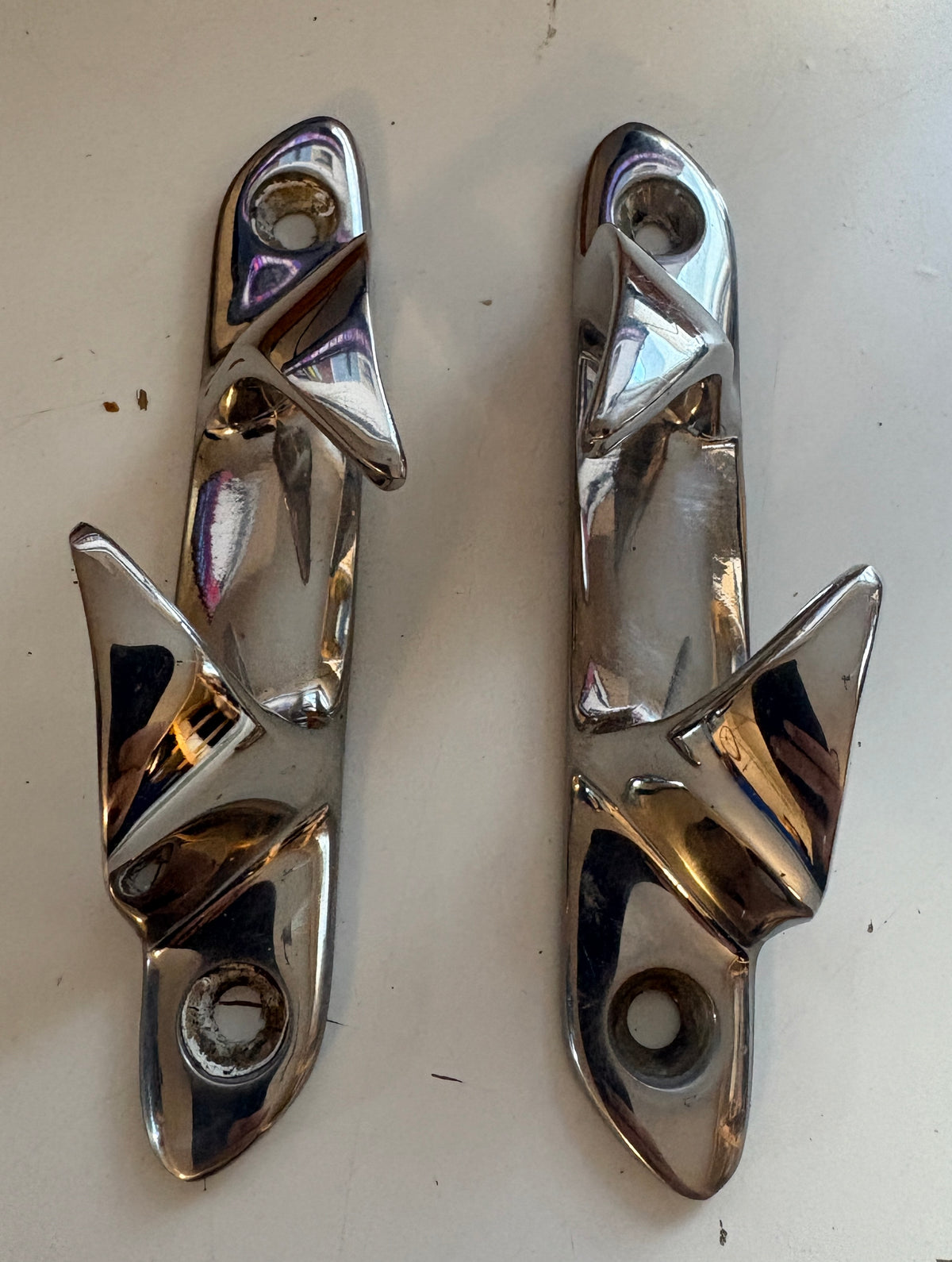 Chock Cleat Pair 4 3/8" from Chris Craft Commander 27