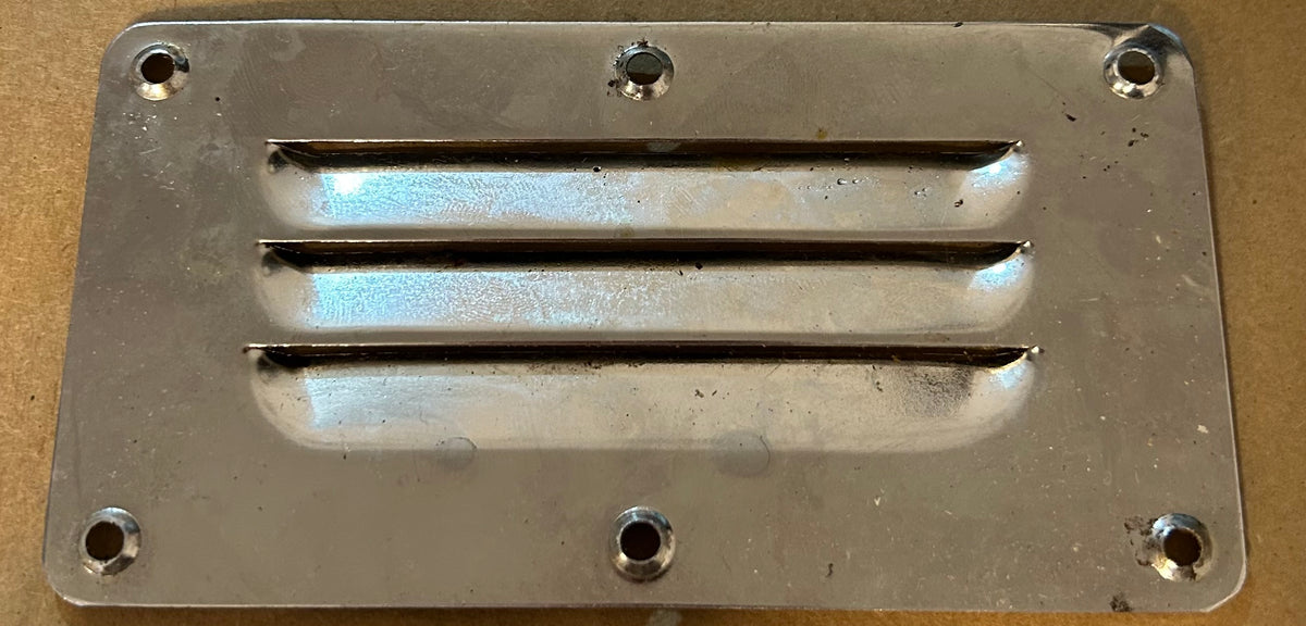 Stainless Steel Vent Plate 5"