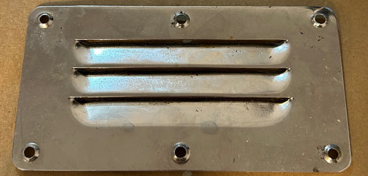 Stainless Steel Vent Plate 5"