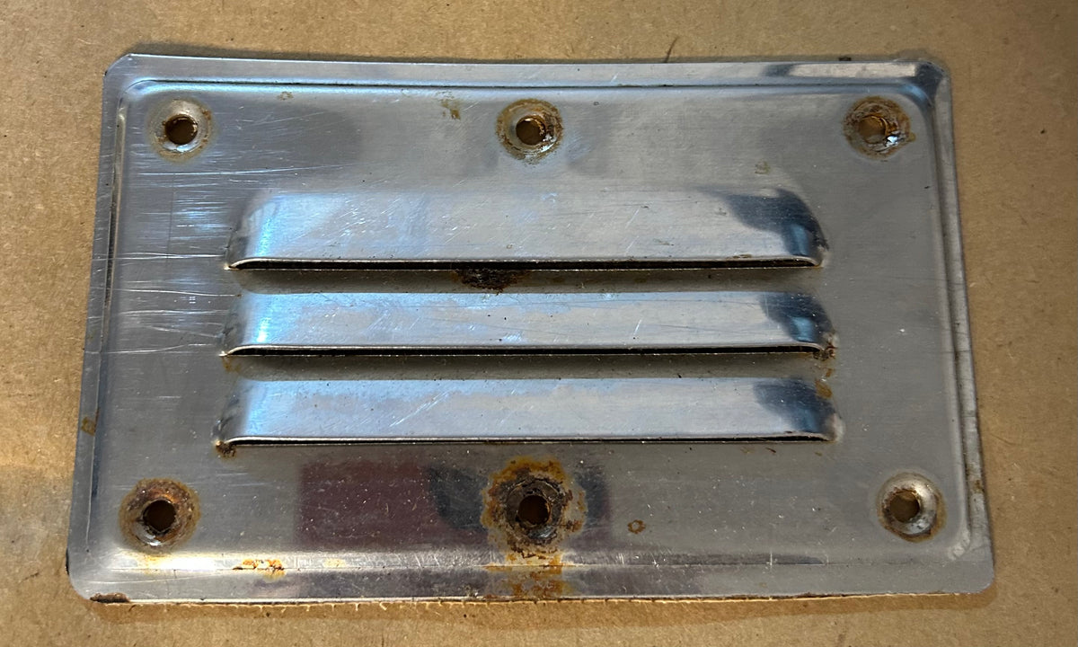 Stainless Steel Vent Plate 4 7/8"