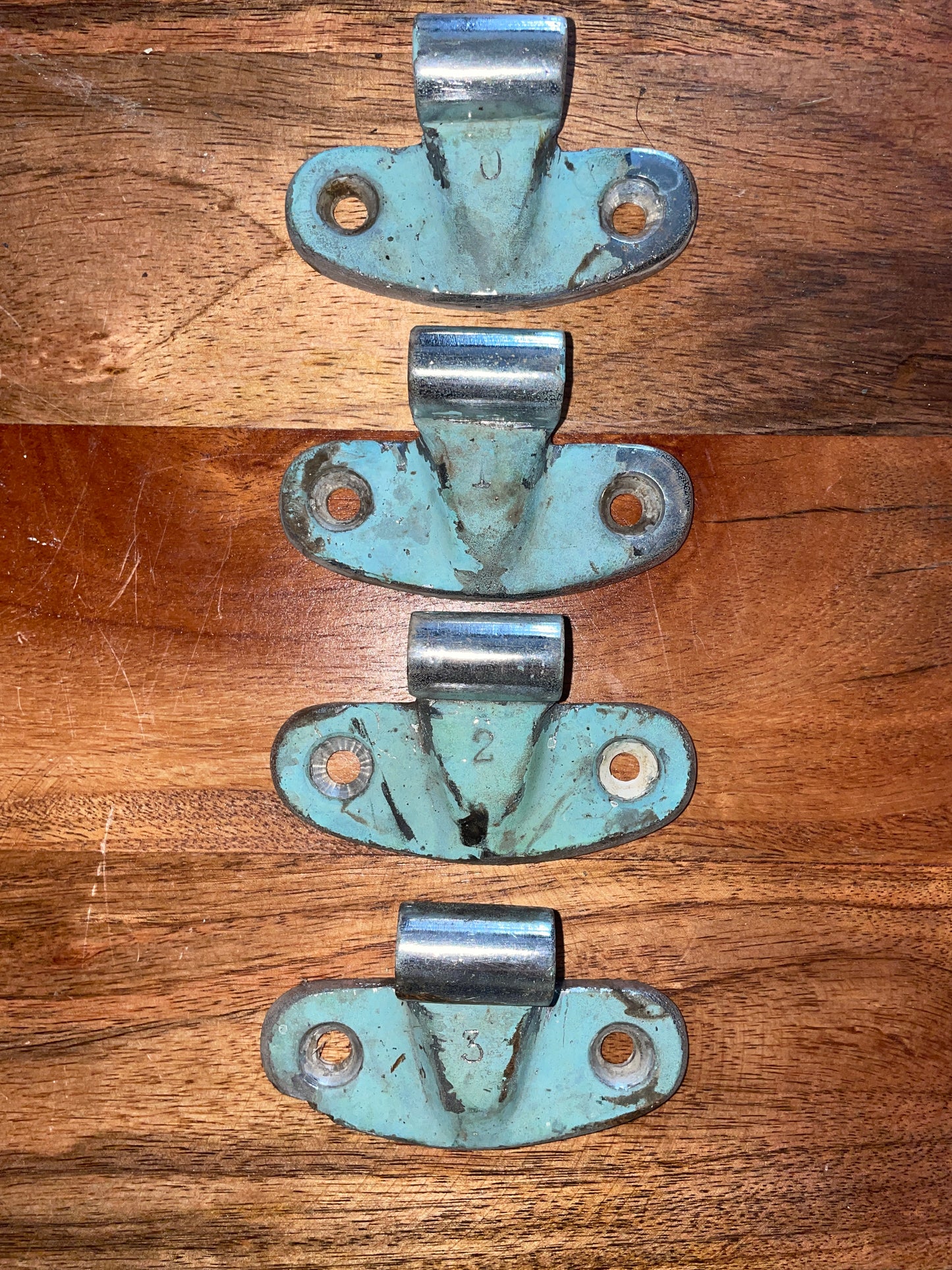 Set Of 4 Bronze Hinges