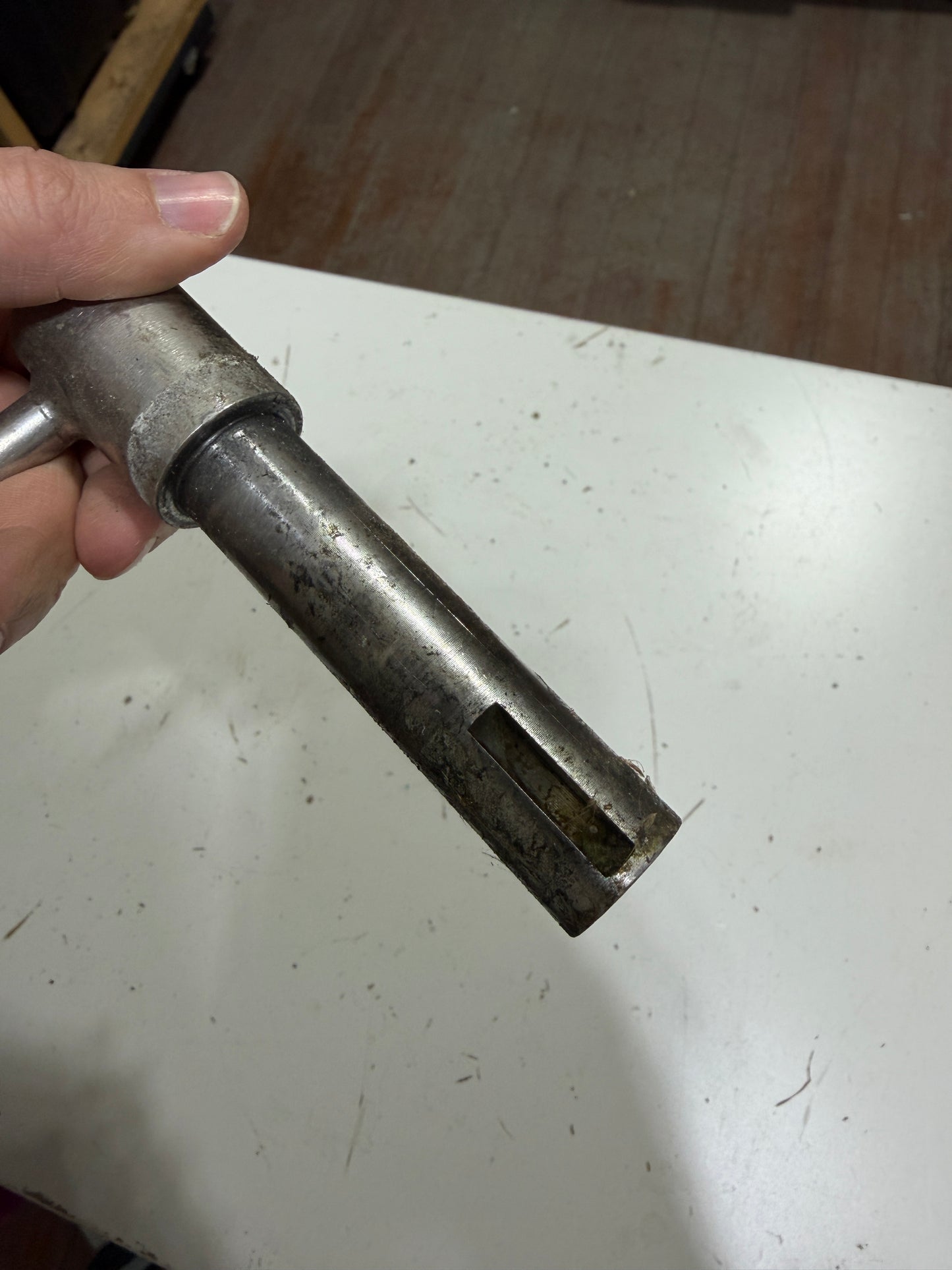 Pedestal Throttle Handle - 3/4" Diameter Keyed Shaft
