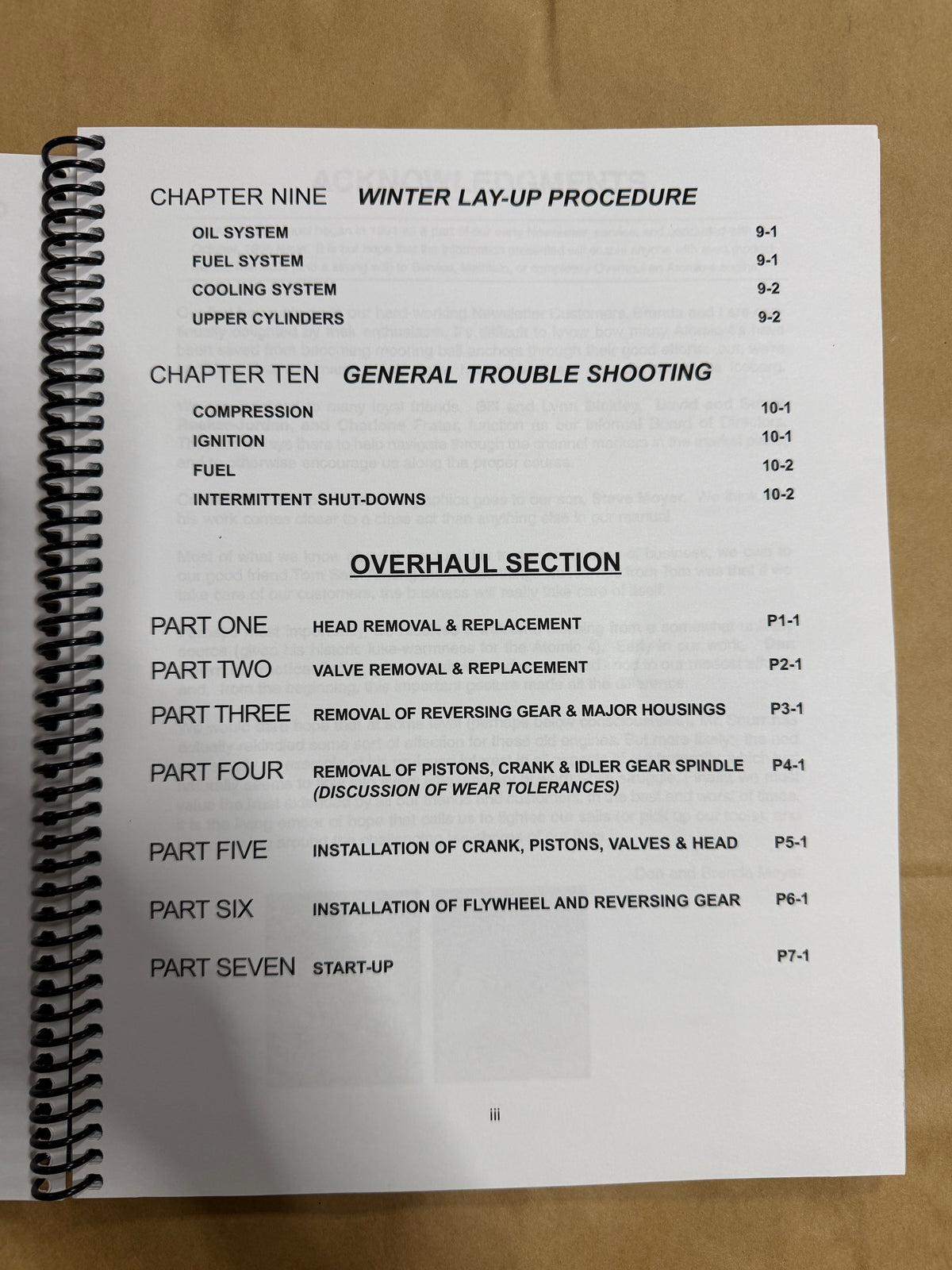 Universal Atomic 4 Service and Overhaul Manual