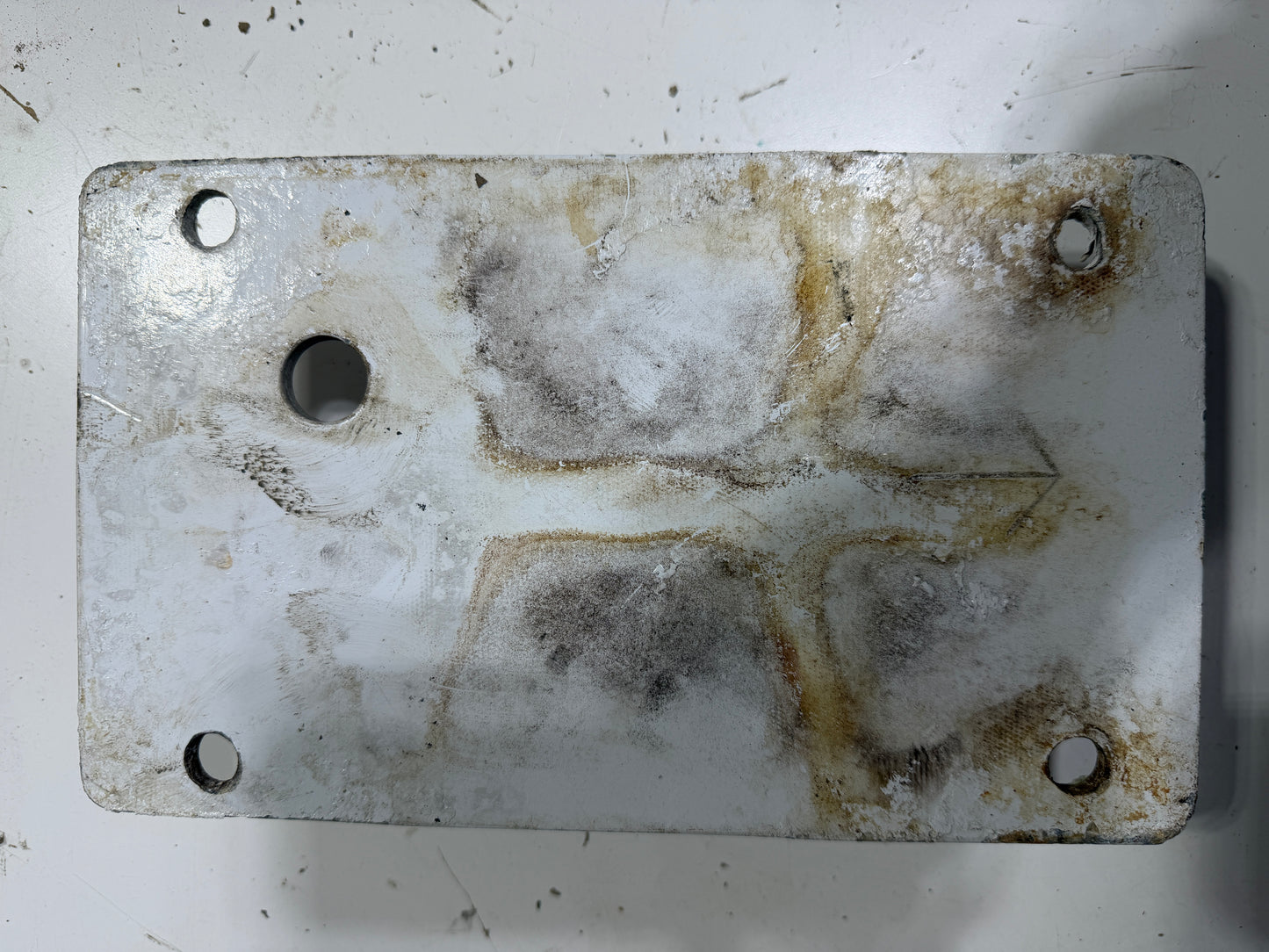8 1/8" Long x 4 1/8" Wide Mast Head Base