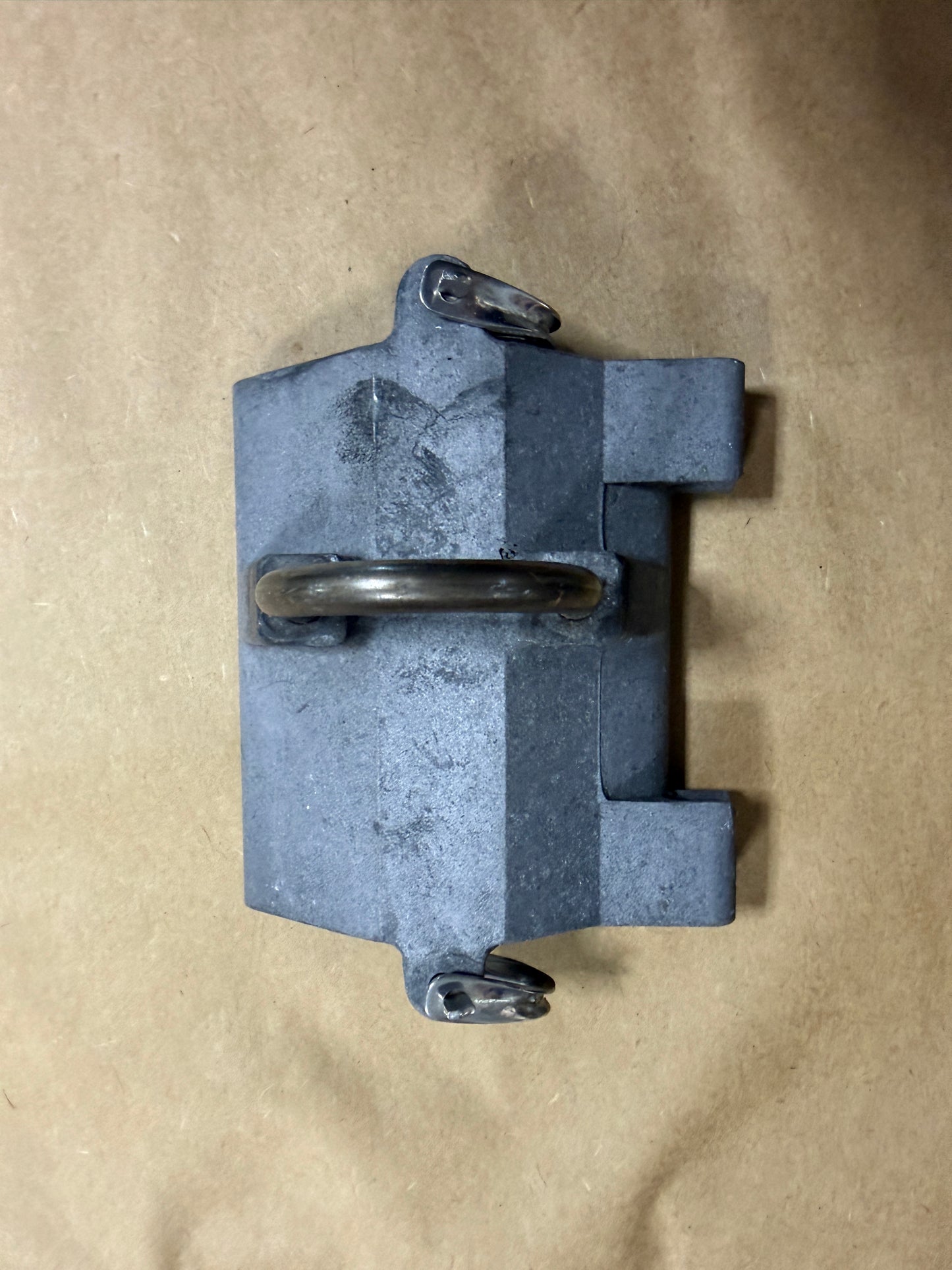 Curved Aluminum Mast Track Car - 3" Fitting