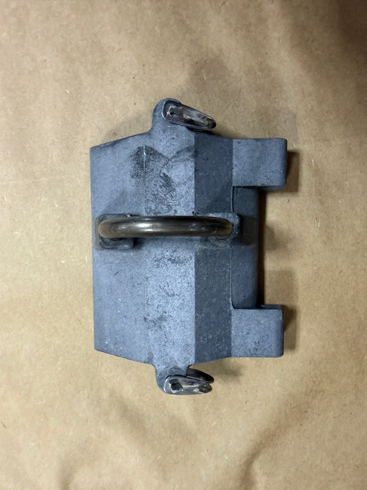 Curved Aluminum Mast Track Car - 3" Fitting