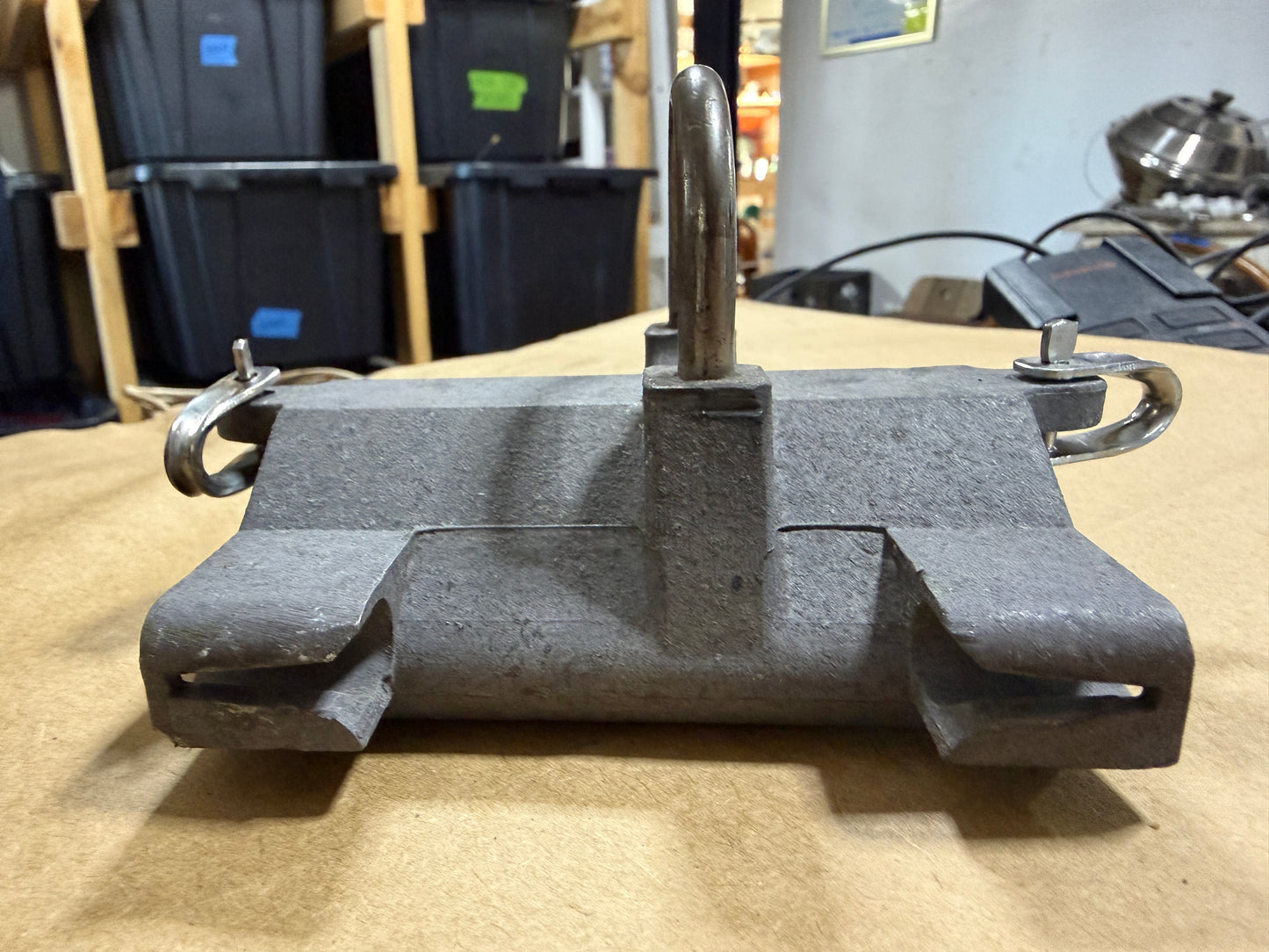 Curved Aluminum Mast Track Car - 3" Fitting