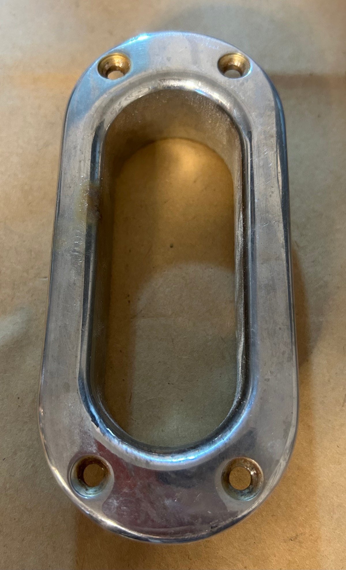 Chromed Bronze Hawse Pipe 5 1/2"