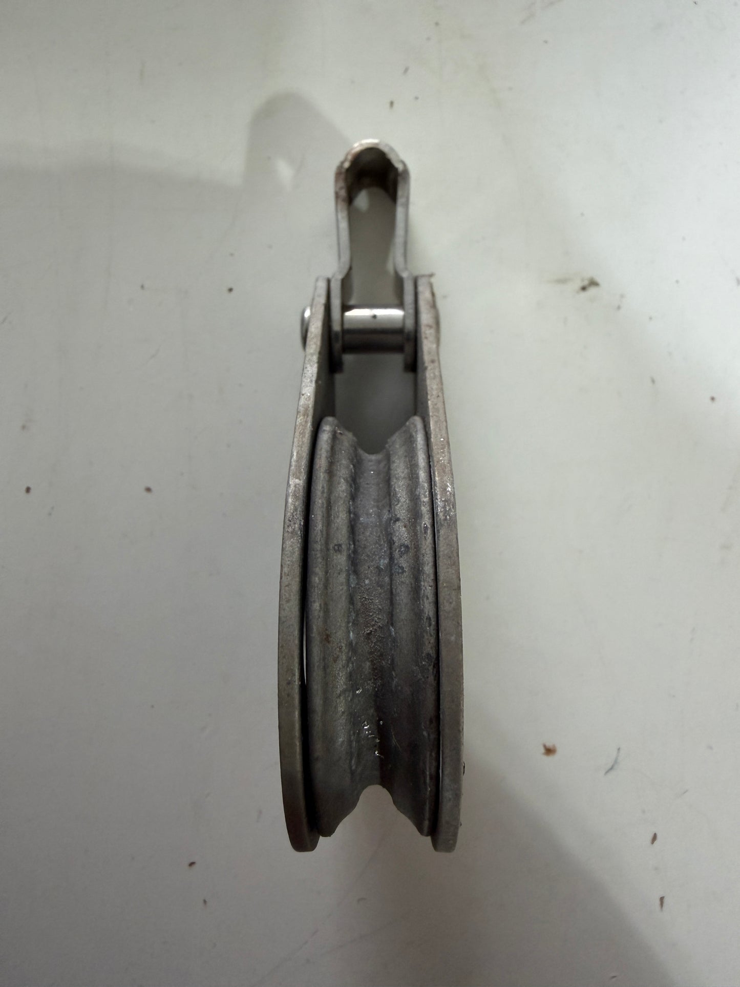 Schaefer 2 1/8" Wire Sheave Single Fixed Block - 1/8" Wire Diameter