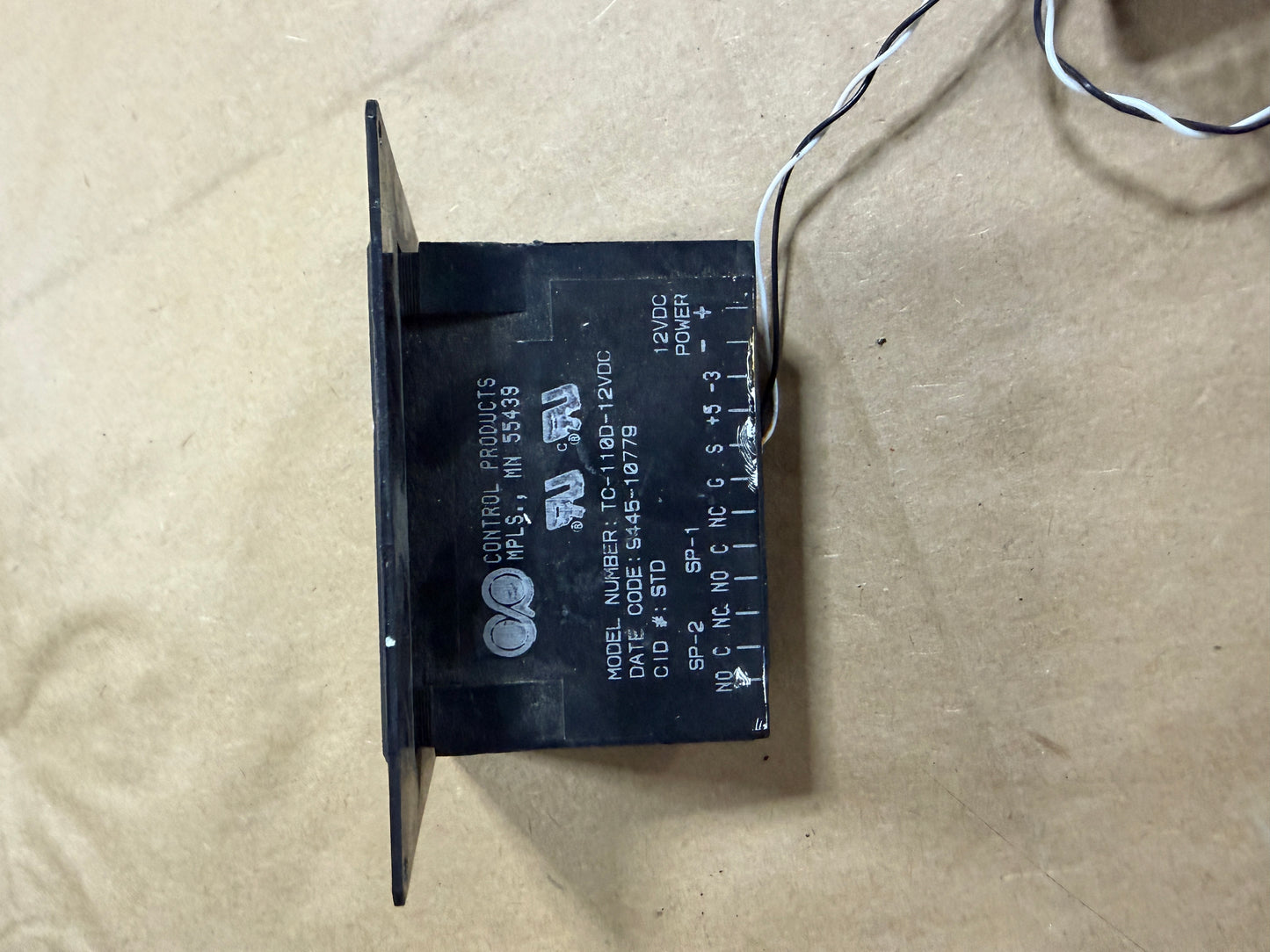 Glacier Bay Freezer Eutectic Control Module - MODEL NUMBER TC-110D-12VDC