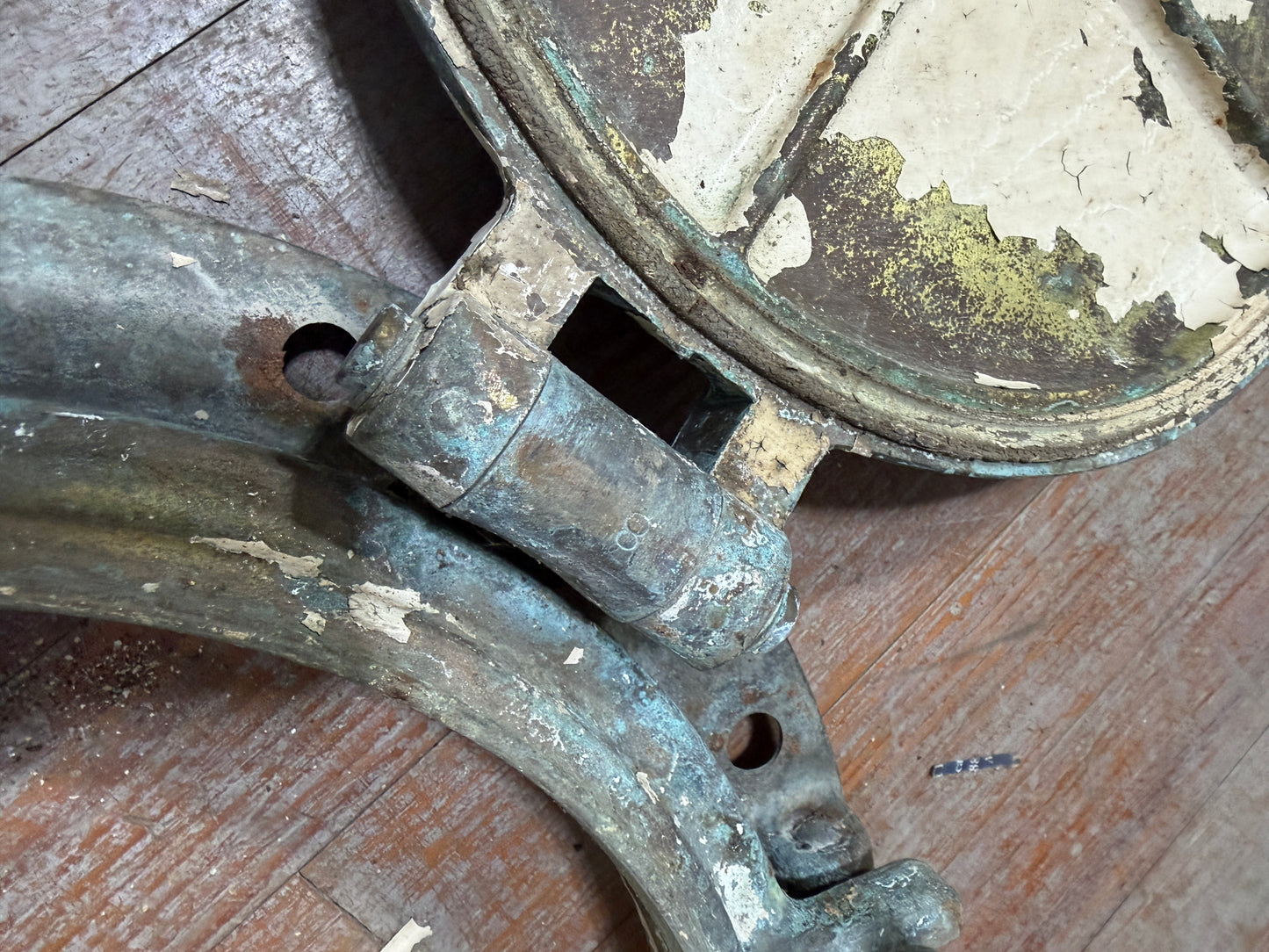 Solid Bronze 13 5/8" Mounting Port Hole - NO GLASS