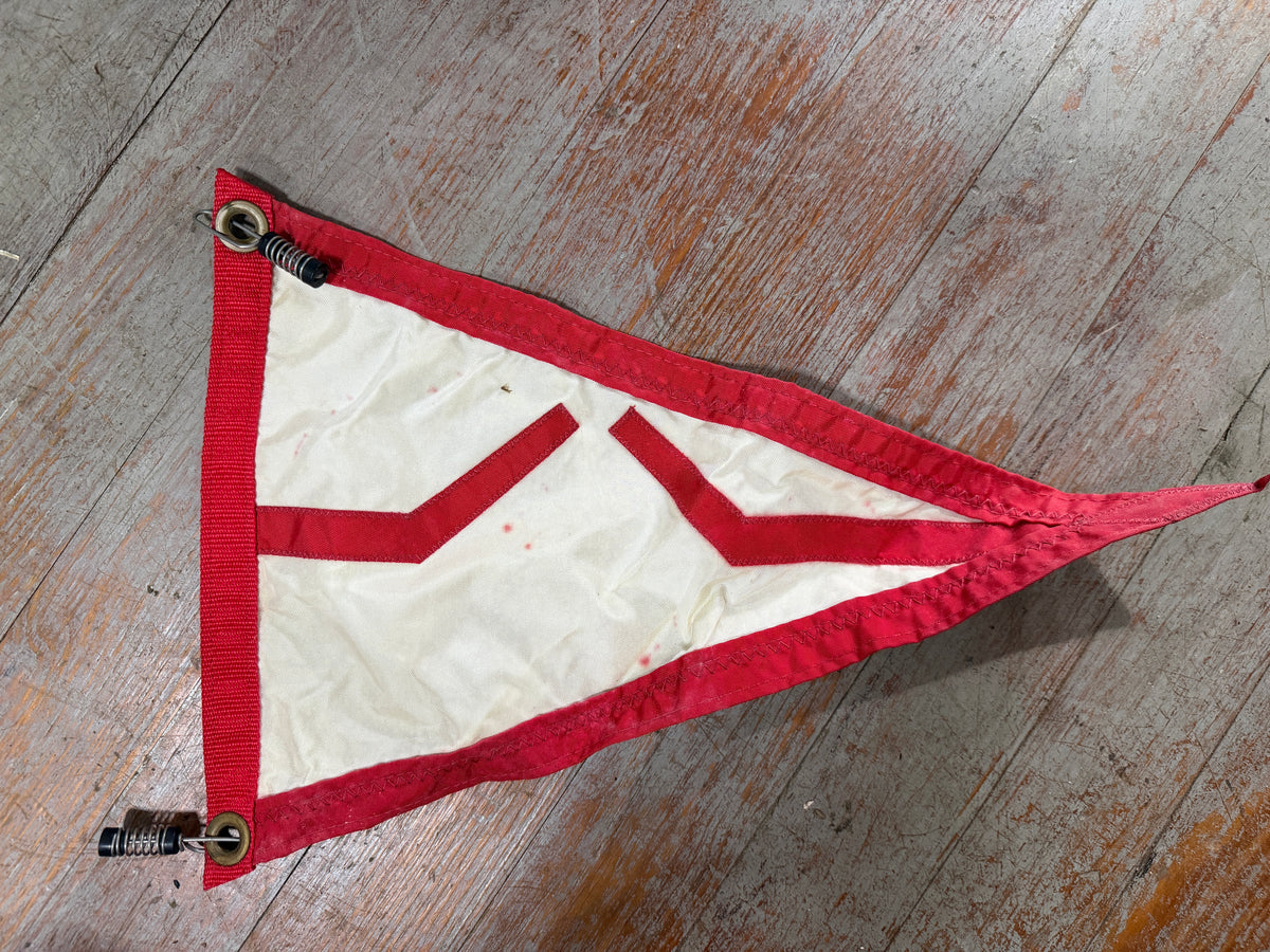 Vintage Carolina Yacht Club Burgee Flag