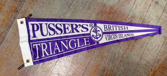Pusser's Triangle British Virgin Islands Burgee Flag