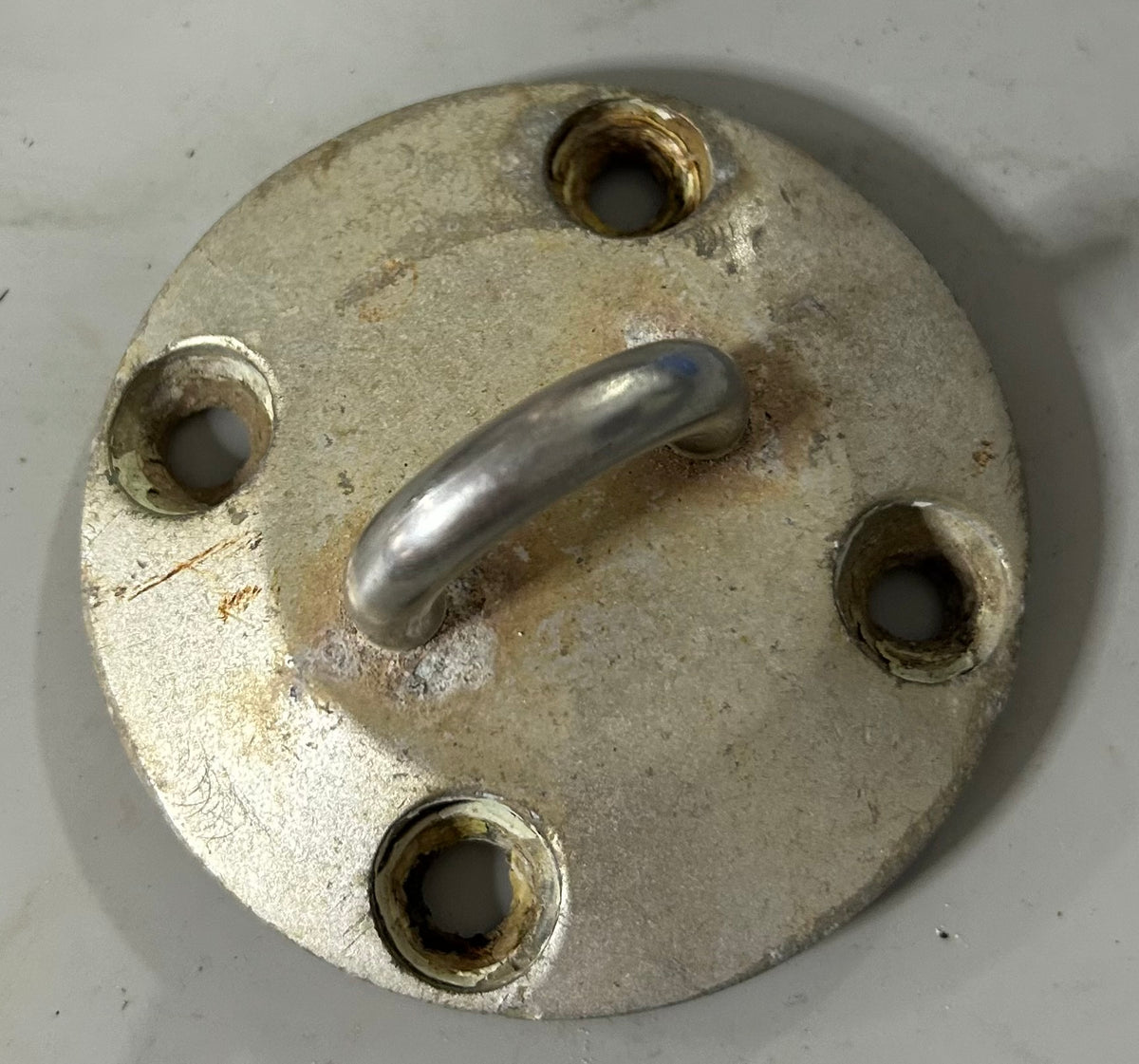 Round Aluminum Pad Eye - 2 1/2"