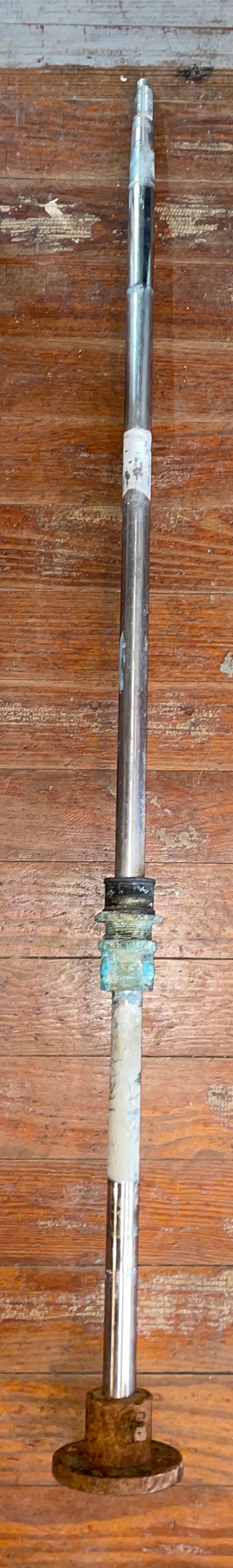 1” Tapered Keyed Propeller Shaft- 4’ 7/16” Long