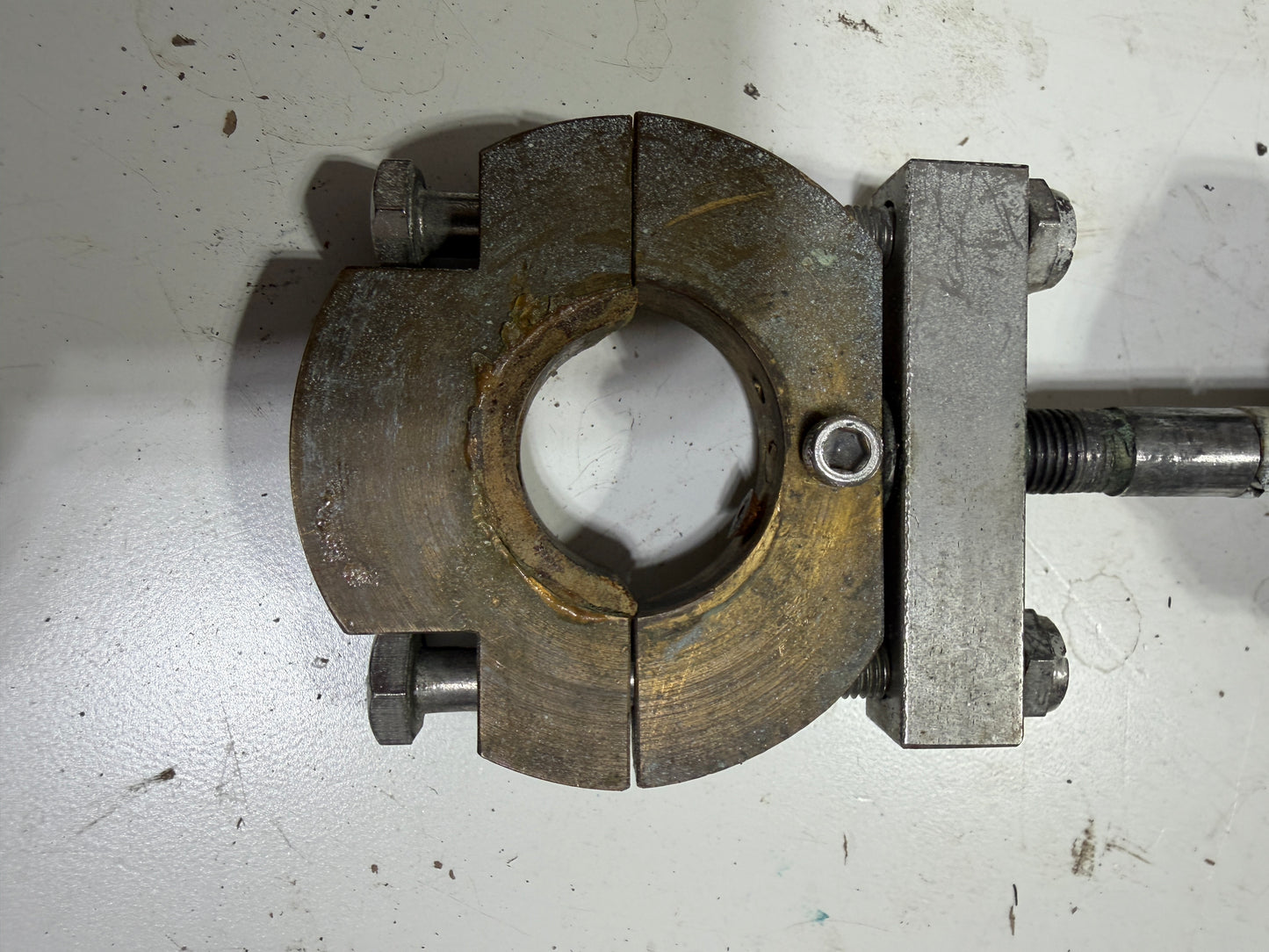 Brake Knob & Pedestal Brace Bracket