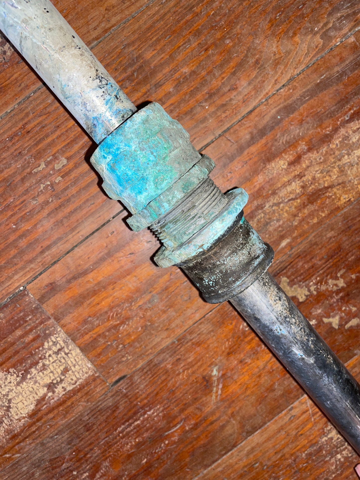 1” Tapered Keyed Propeller Shaft- 4’ 7/16” Long