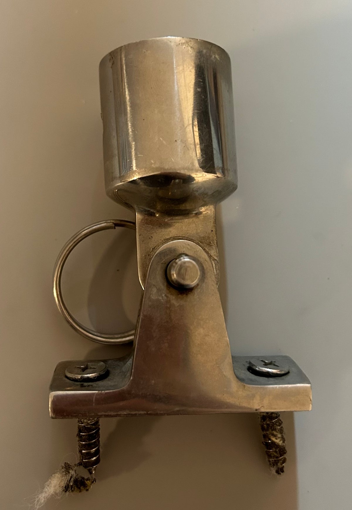 1" Stainless Steel External Eye & Bimini Jaw Slide