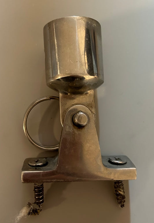 1" Stainless Steel External Eye & Bimini Jaw Slide