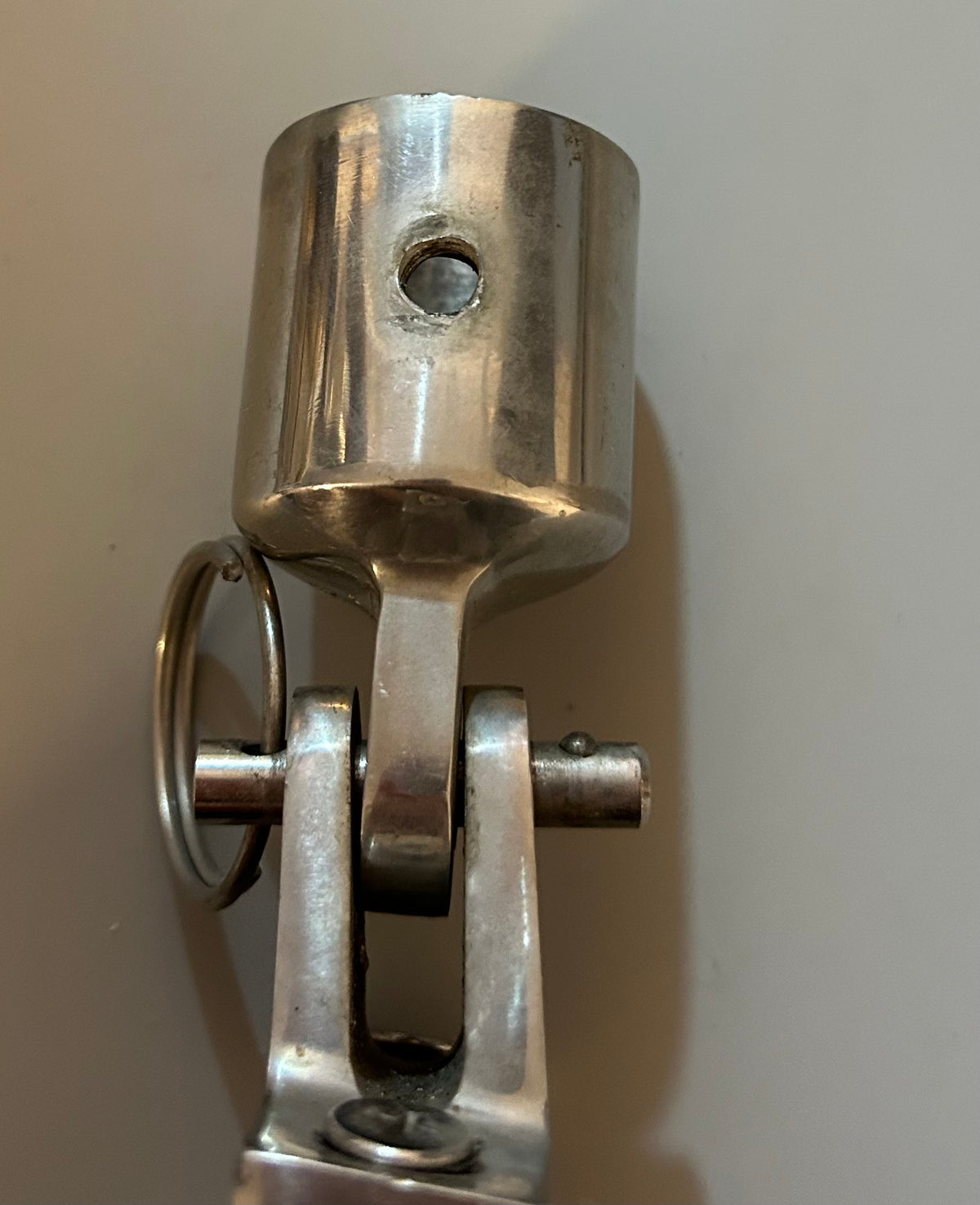 1" Stainless Steel External Eye & Bimini Jaw Slide