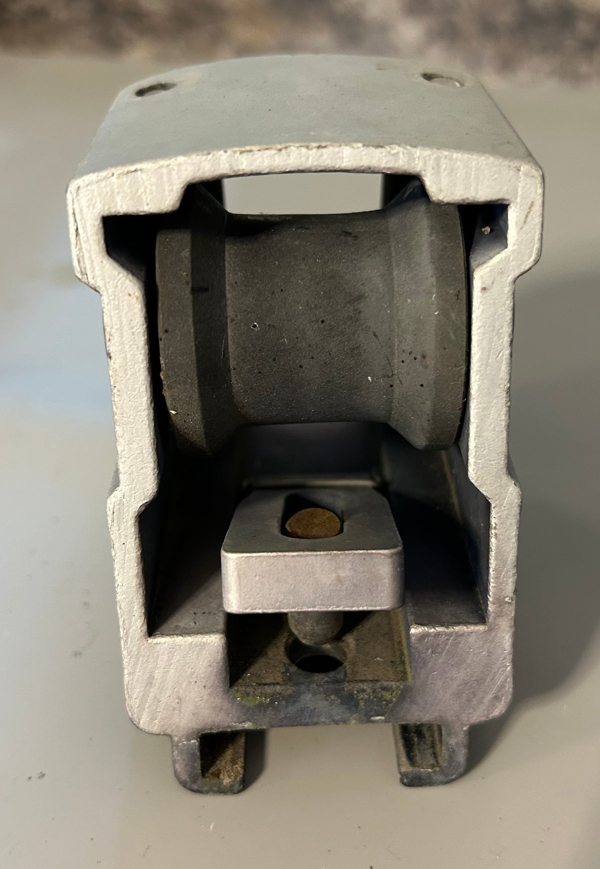 PAIR Sheet Block / Traveler Track Cars - 1 3/8" Track Size - Plastic Sheave