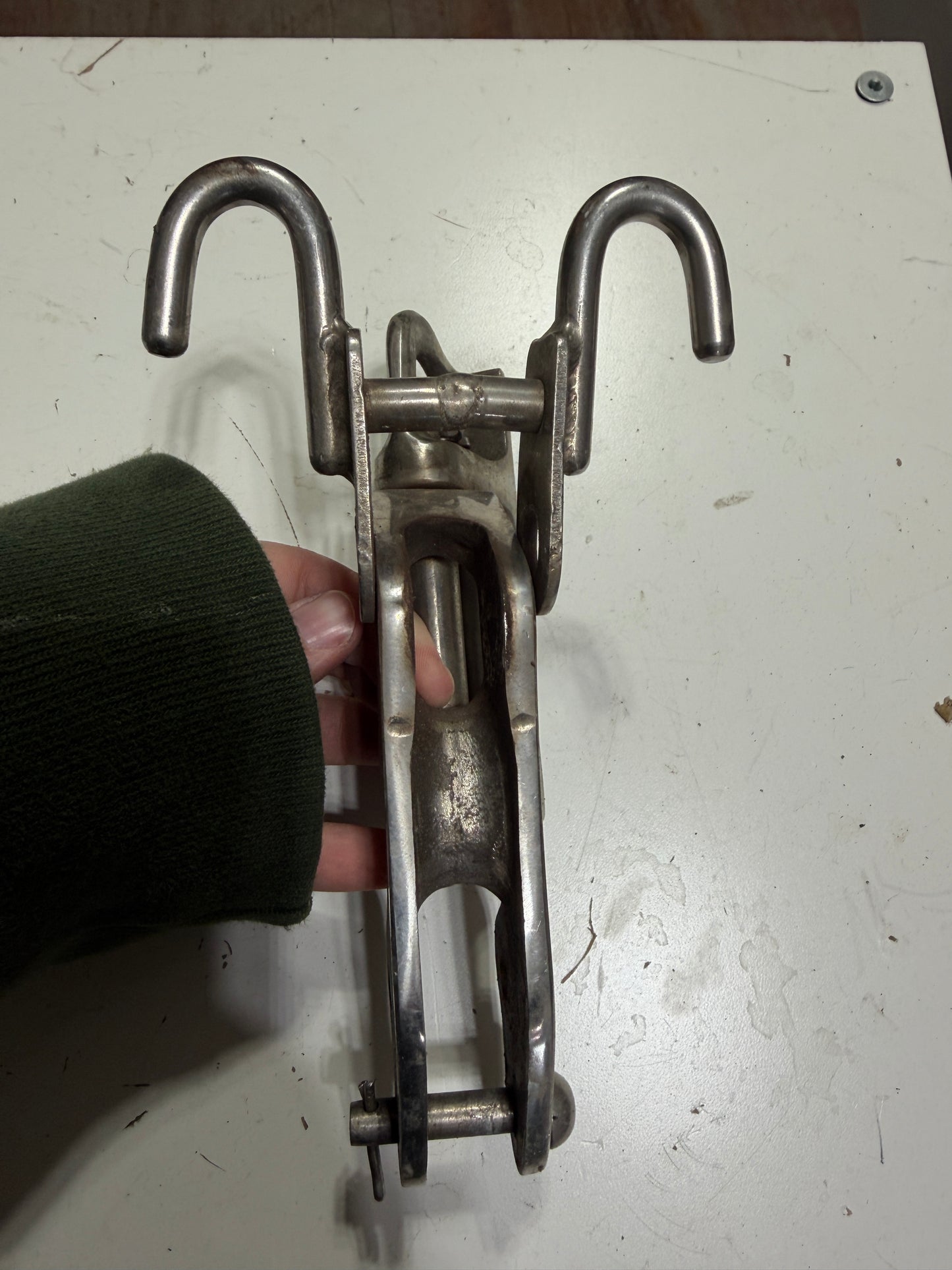 Gooseneck - 1/2" Slide Diameter - With Hooks