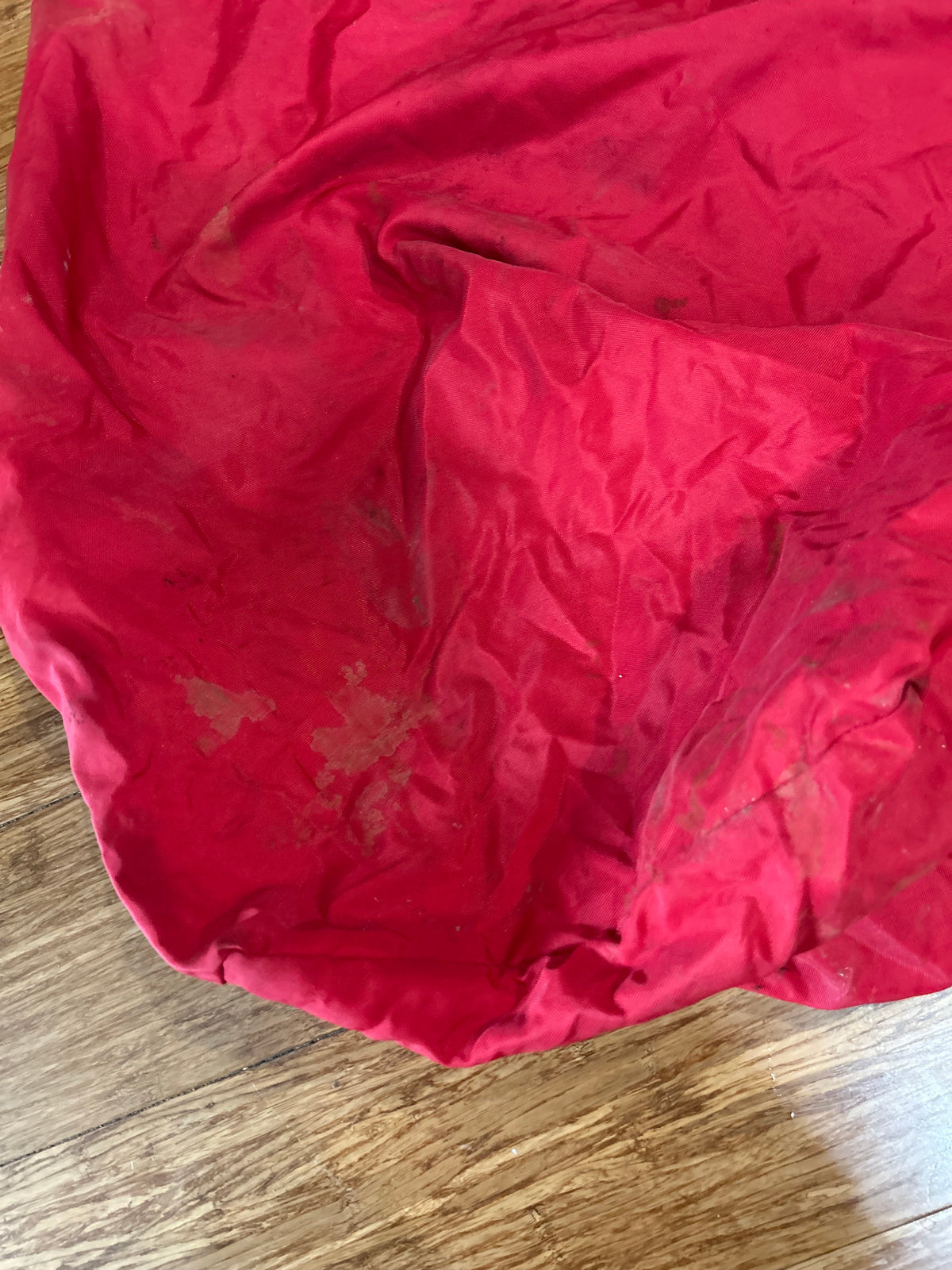 Red Drawstring Sail Bag 31” x 20 1/2”
