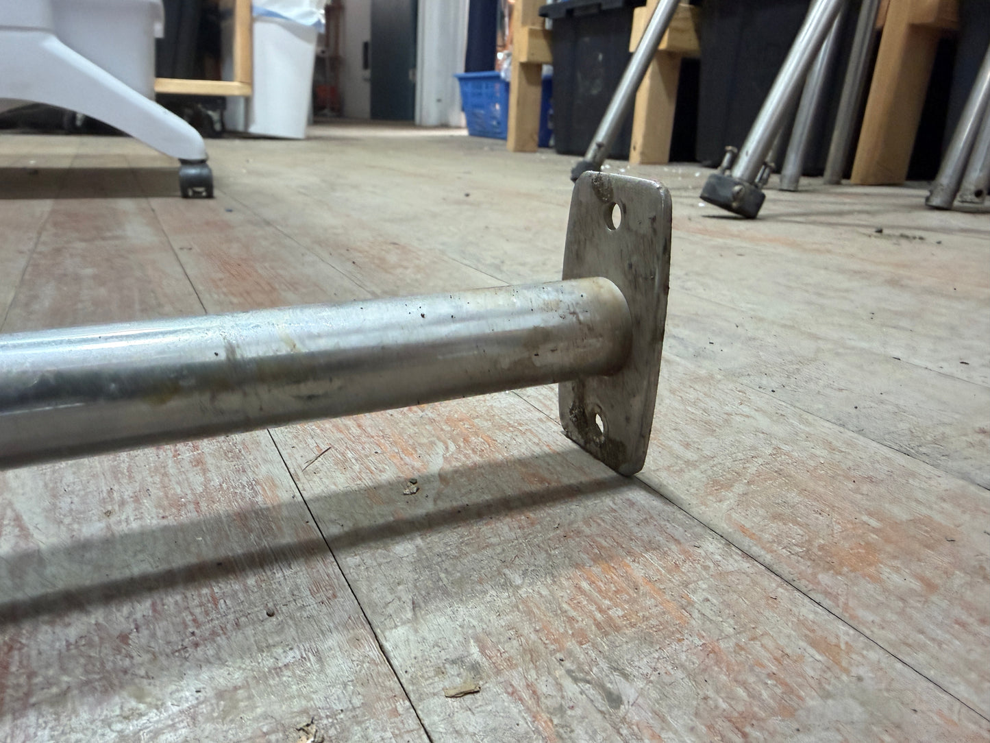 46.5" Tall - 9.5" Center Pedestal Guard With Brackets