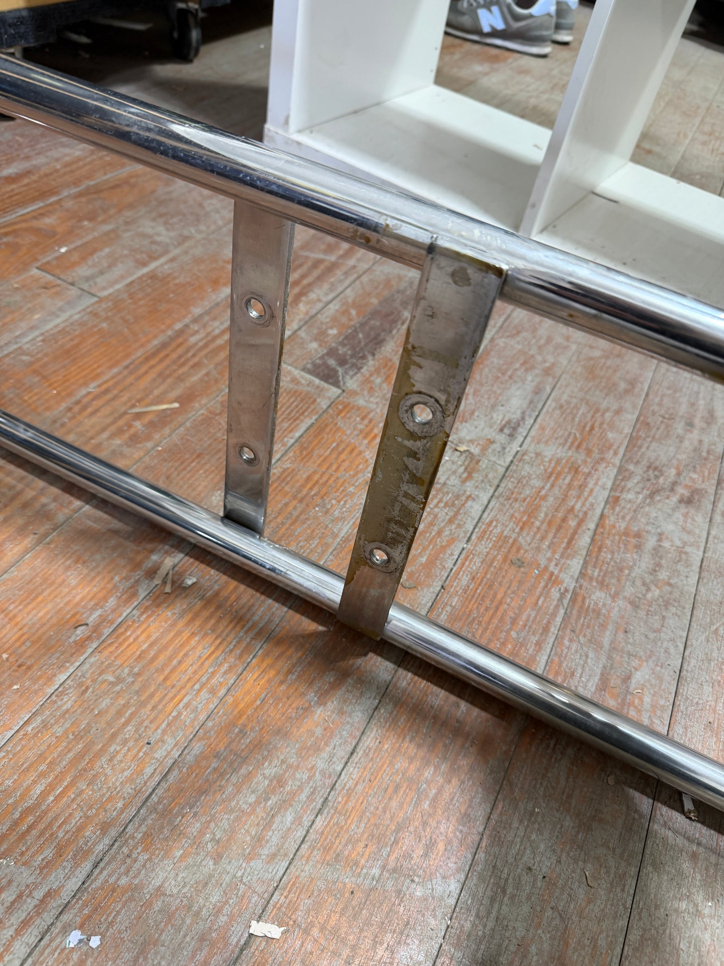 46.5" Tall - 9.5" Center Pedestal Guard With Brackets