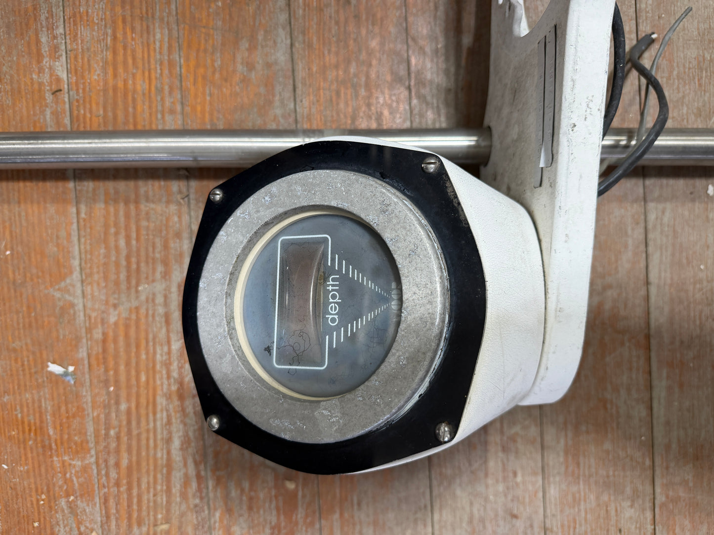 45.5" Tall - 9.5" Center Pedestal Guard With Compass Plate, 2 Instrument Holders & Feet