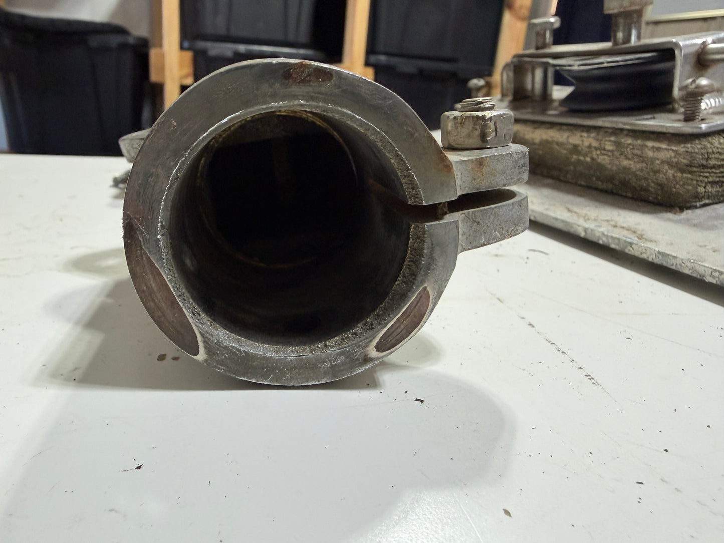 Chromed Bronze 1 5/8" Rudder Cap
