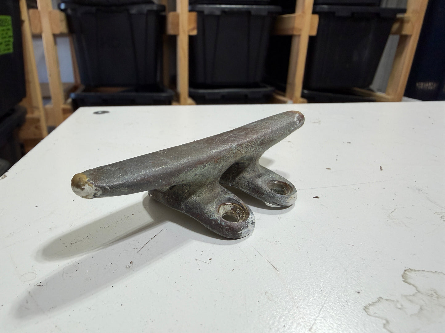 4" Bronze Flag / Mast Pole Cleat