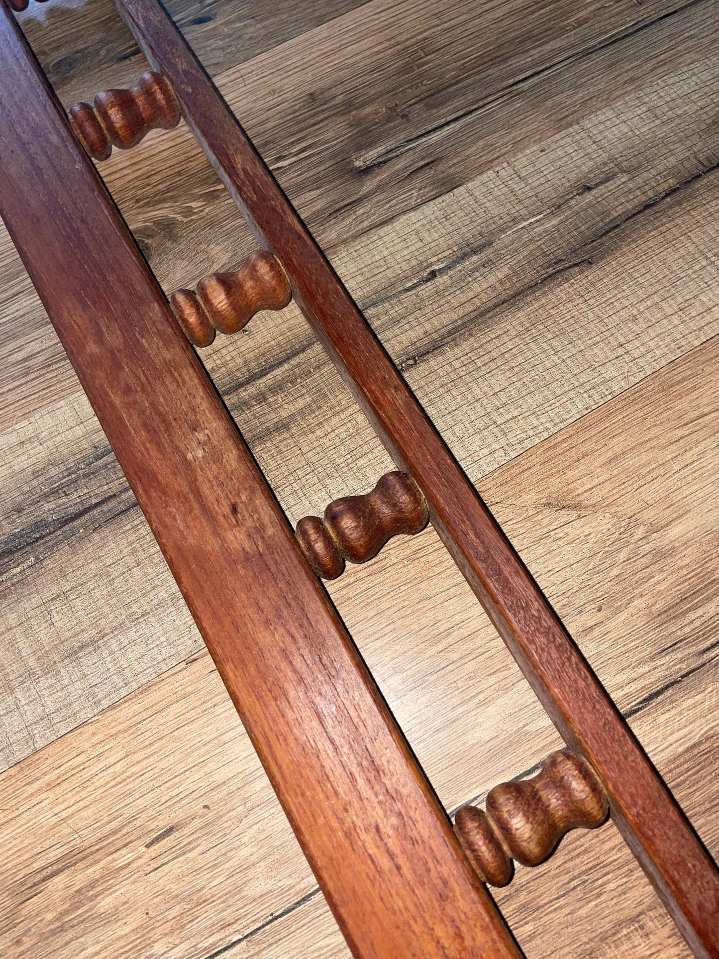 Catalina 25 63 1/2” Long teak Pin Rail