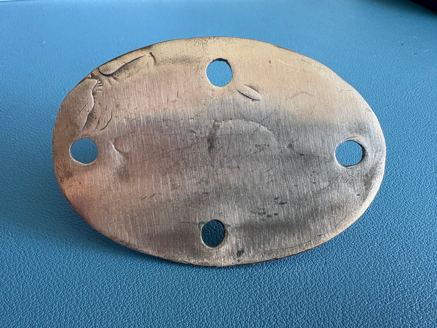 PAIR Bronze Boarding Ladder Pad Eye / Padeye 3 1/4"