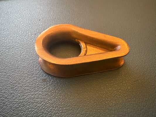 Bronze Semi Solid Thimble 3/16" Code BB1097