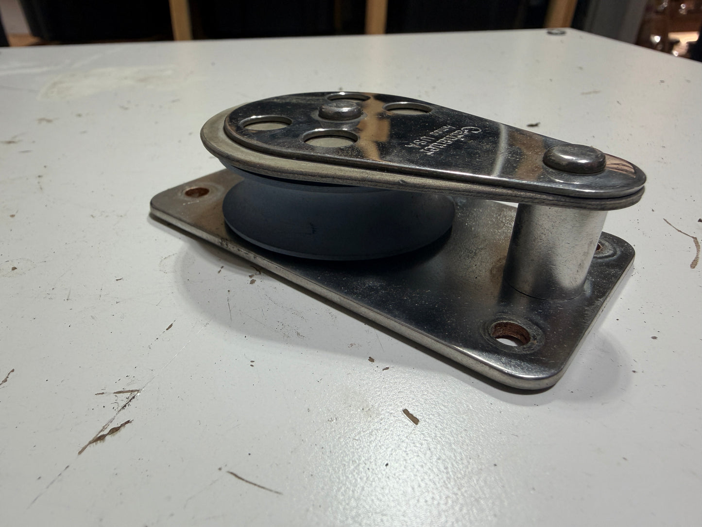 Garhauer 2 1/8" Sheave Cheek Block - 3/8" Line