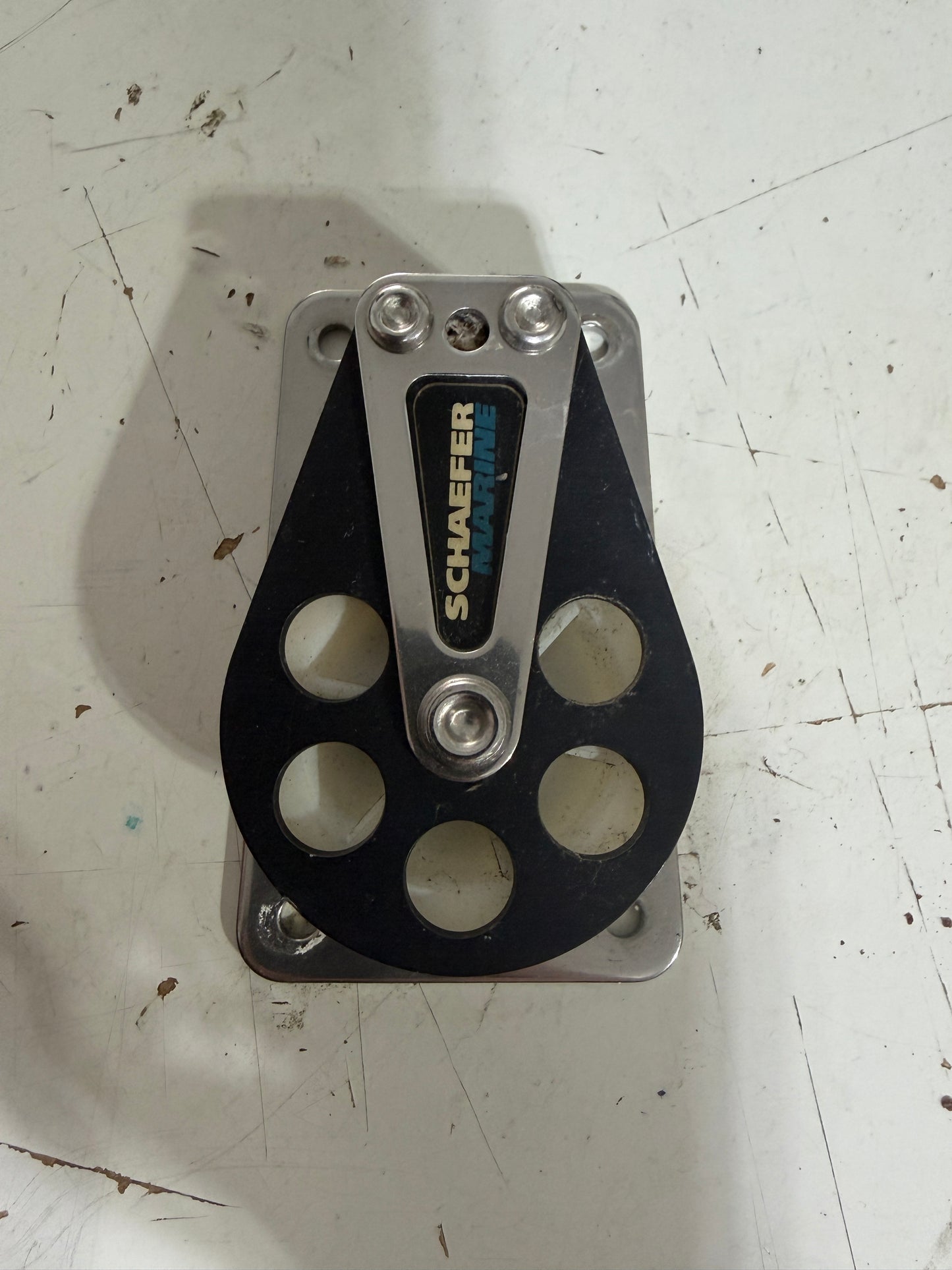 Schaefer 2" Sheave Cheek Block - 3/8" Line