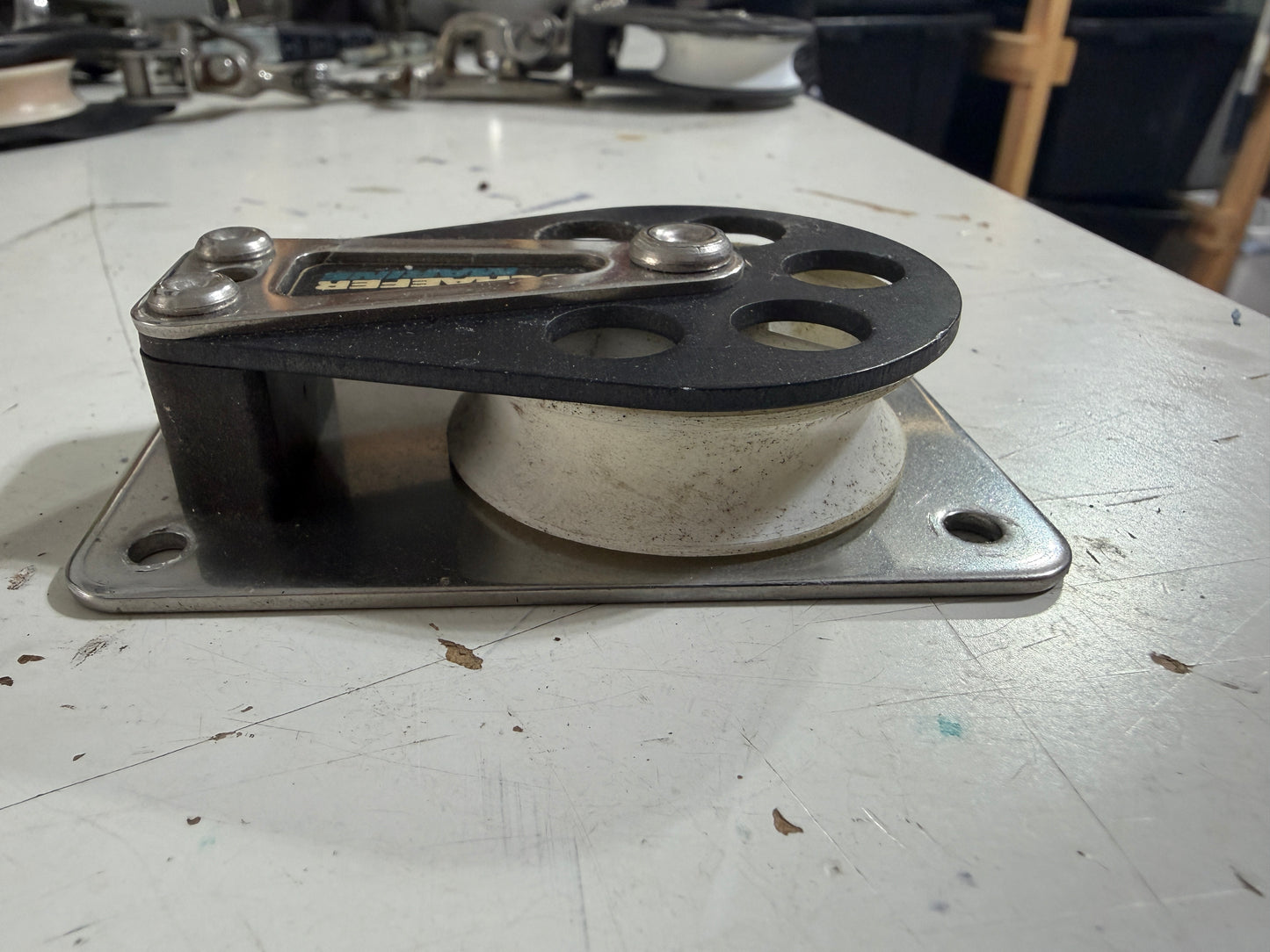 Schaefer 2" Sheave Cheek Block - 3/8" Line