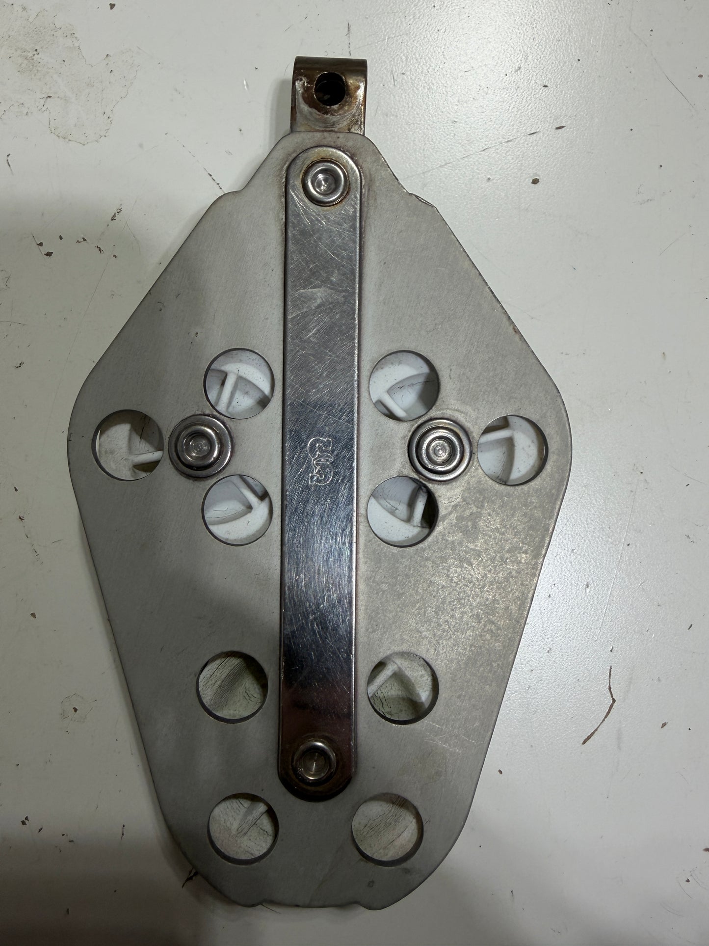 Schaefer Triple Fiddle Fixed Block - 1/2" Line