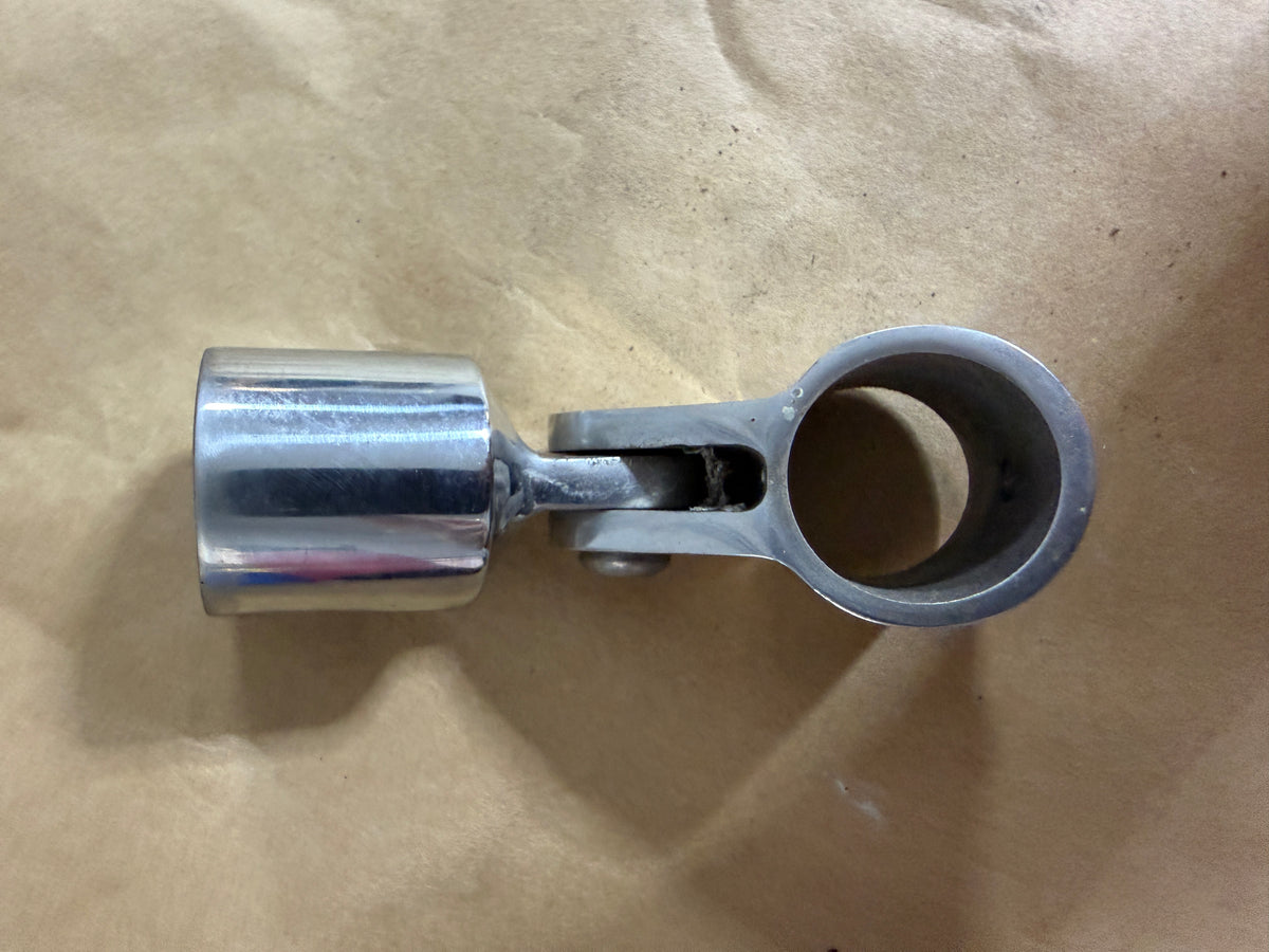 External Eye End With Bimini Jaw Slide - 1" Tube Fitting