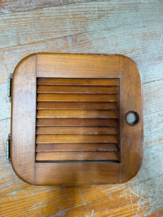 Irwin 31 Interior Louvered Door - ID: 11 1/4" Squared - OD: 12" Squared - LEFT -- #377