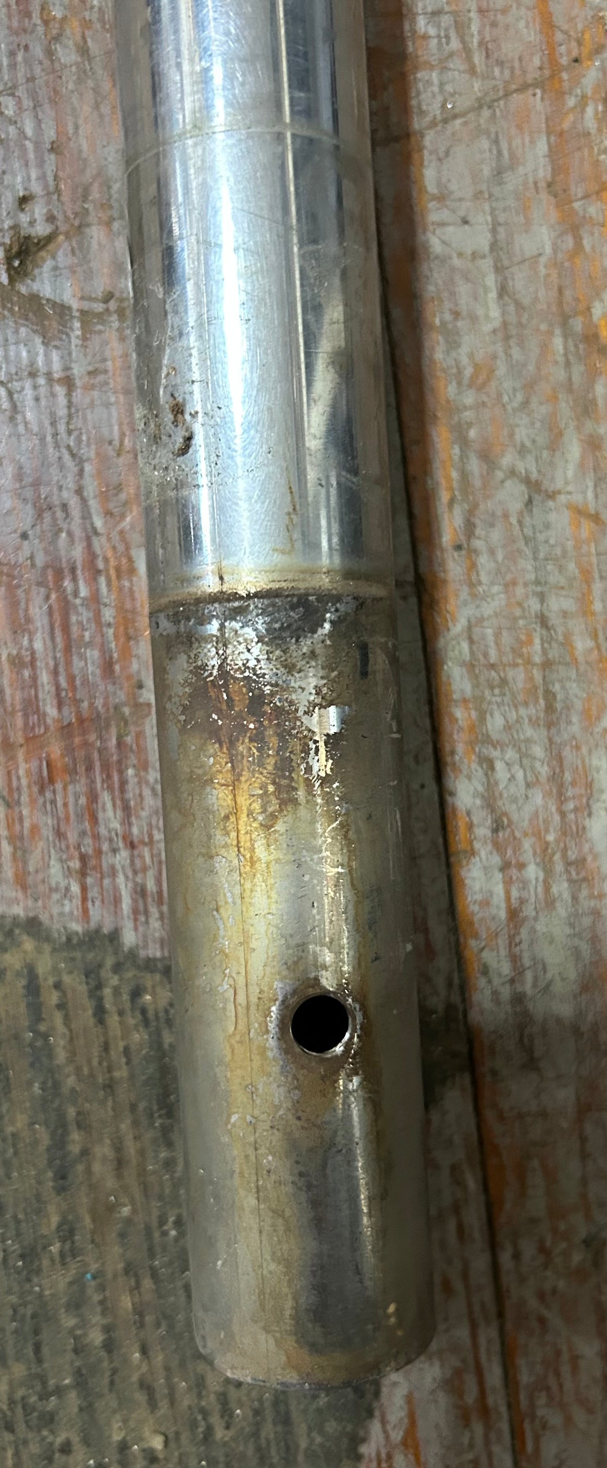 26 3/4" Stainless Steel Stanchion (No Base)