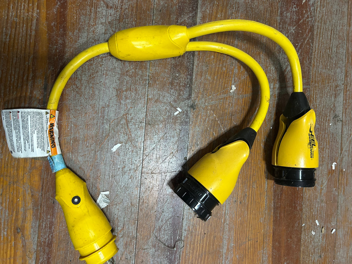 Marinco EEL Y Shore Power Pigtail Adapter
