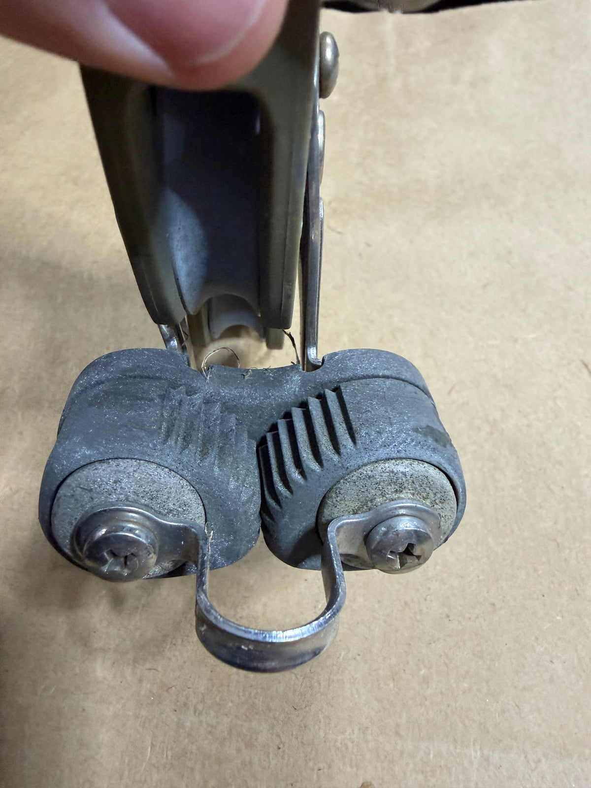 Lewmar Swivel Fiddle Block With Cam Cleat - 3/8" Line
