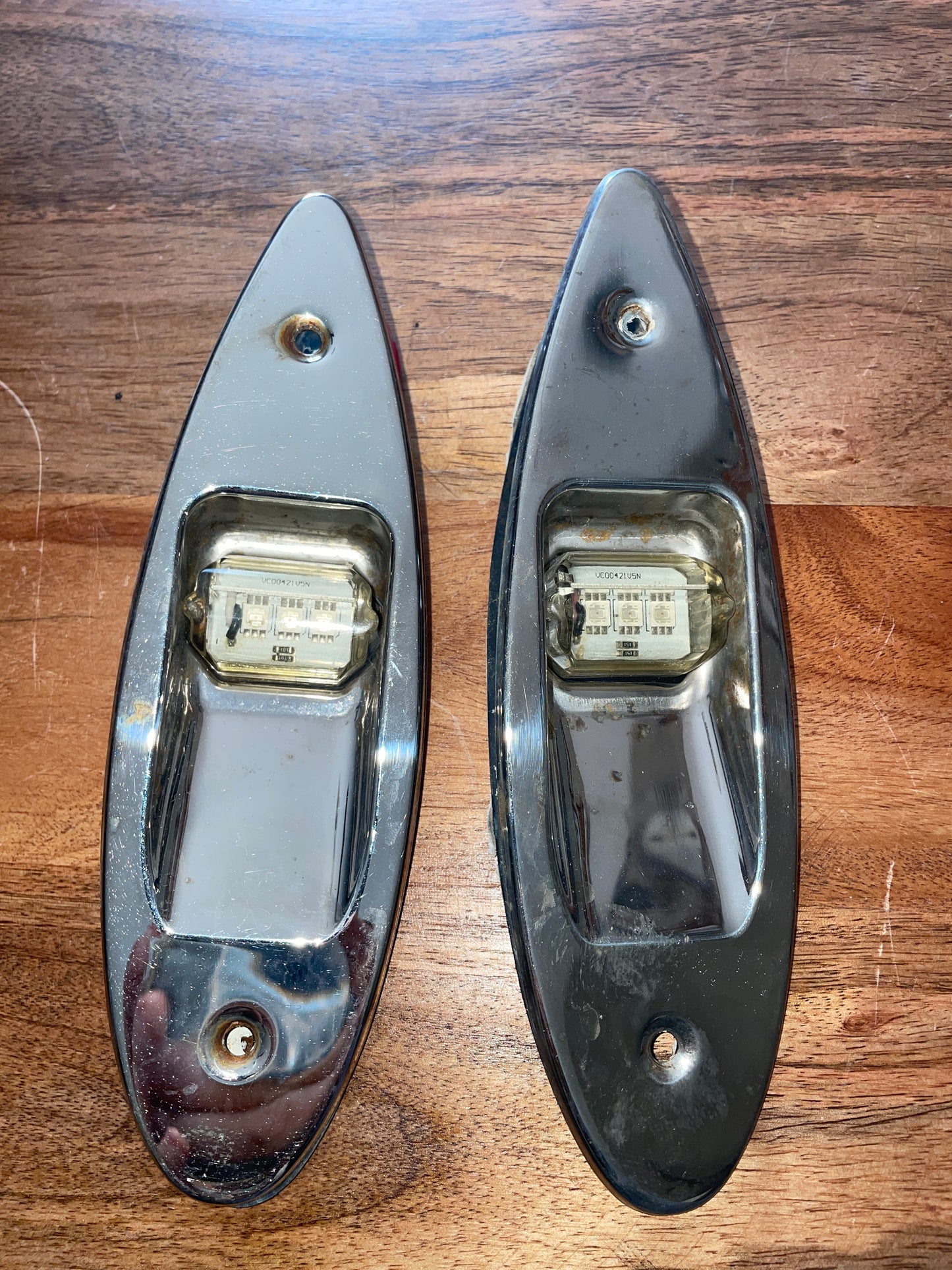 PAIR Stainless Steel Navigation Lights